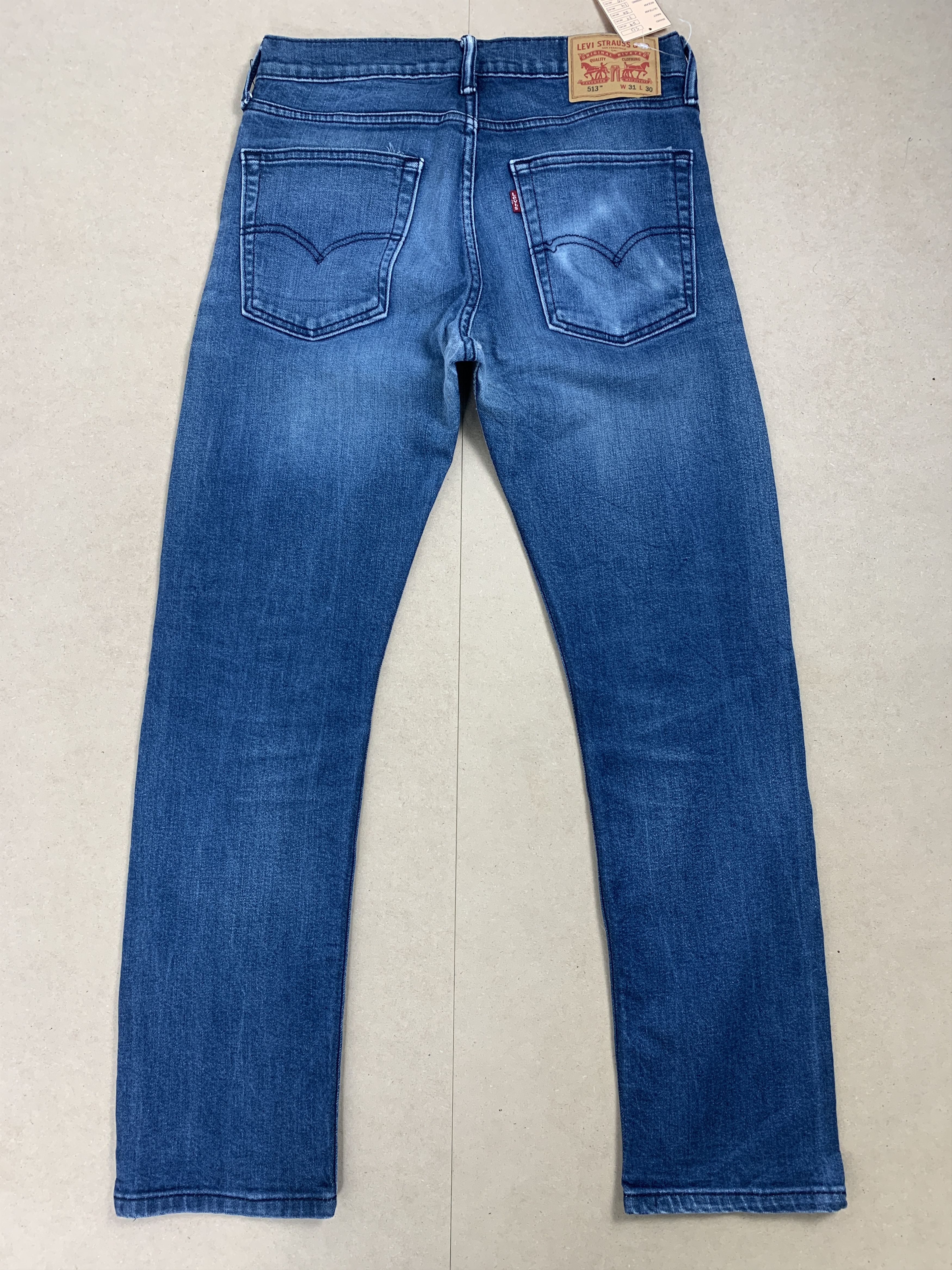 Levi's Vintage LEVI'S 513 Straight Cut Faded Jeans P0194 Size US 29 - 6 Thumbnail