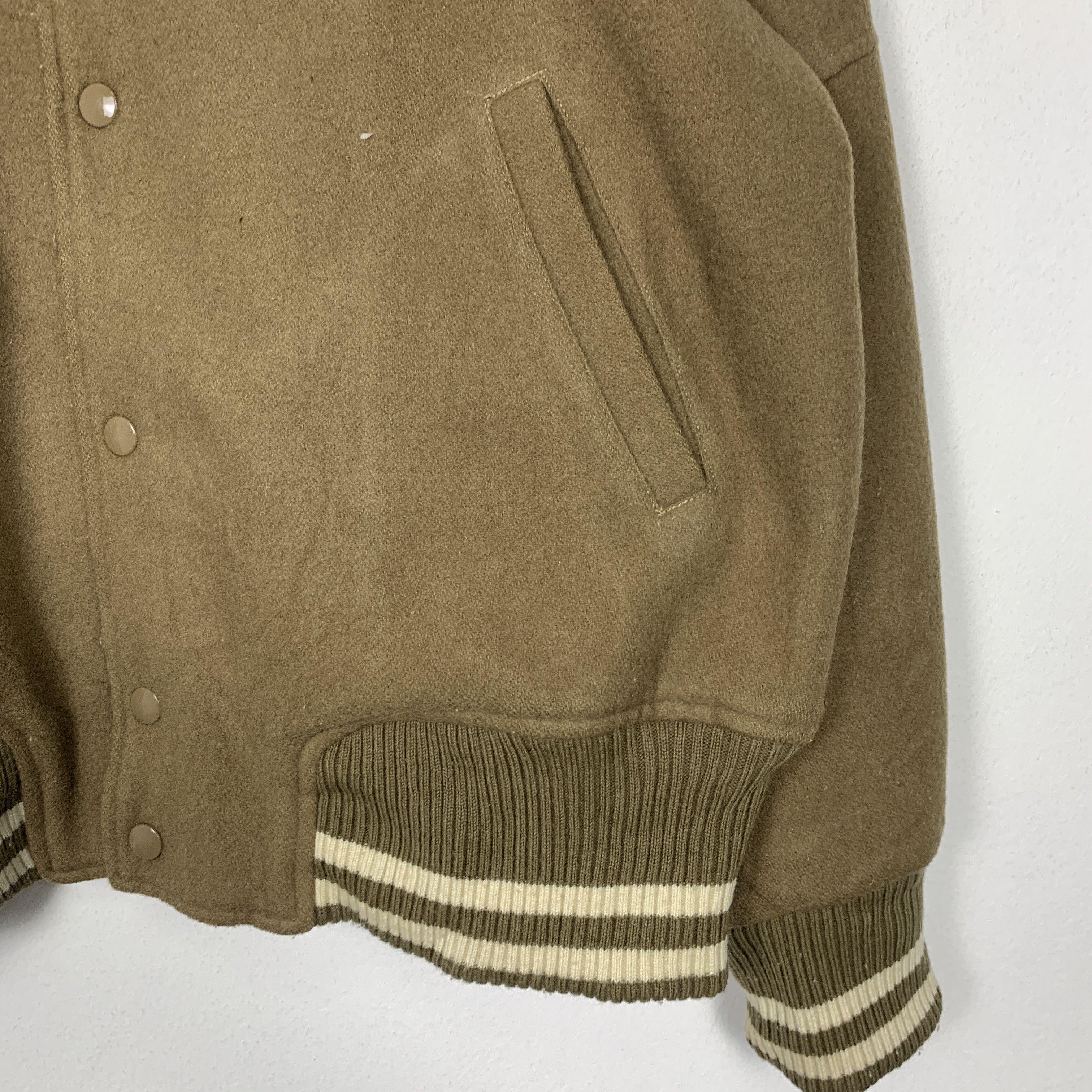 MLB Vintage East Boy Quilted Lining Varsity Jacket J1471 Size US S / EU 44-46 / 1 - 5 Thumbnail