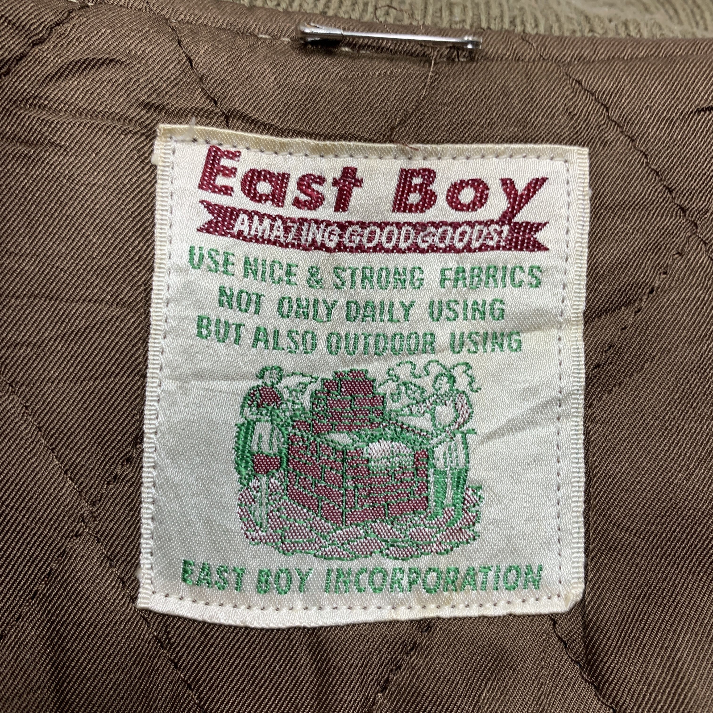 MLB Vintage East Boy Quilted Lining Varsity Jacket J1471 Size US S / EU 44-46 / 1 - 10 Thumbnail