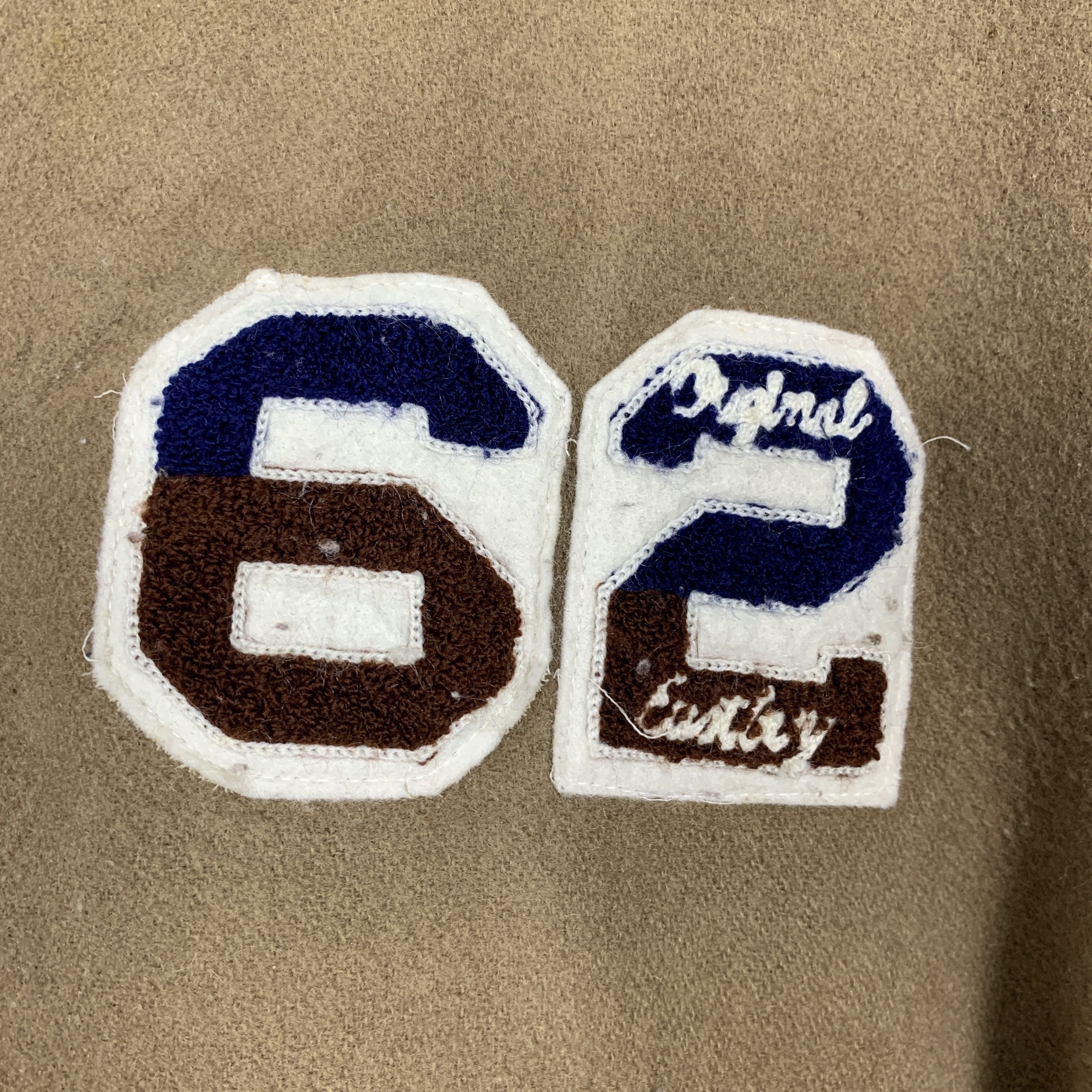 MLB Vintage East Boy Quilted Lining Varsity Jacket J1471 Size US S / EU 44-46 / 1 - 7 Thumbnail