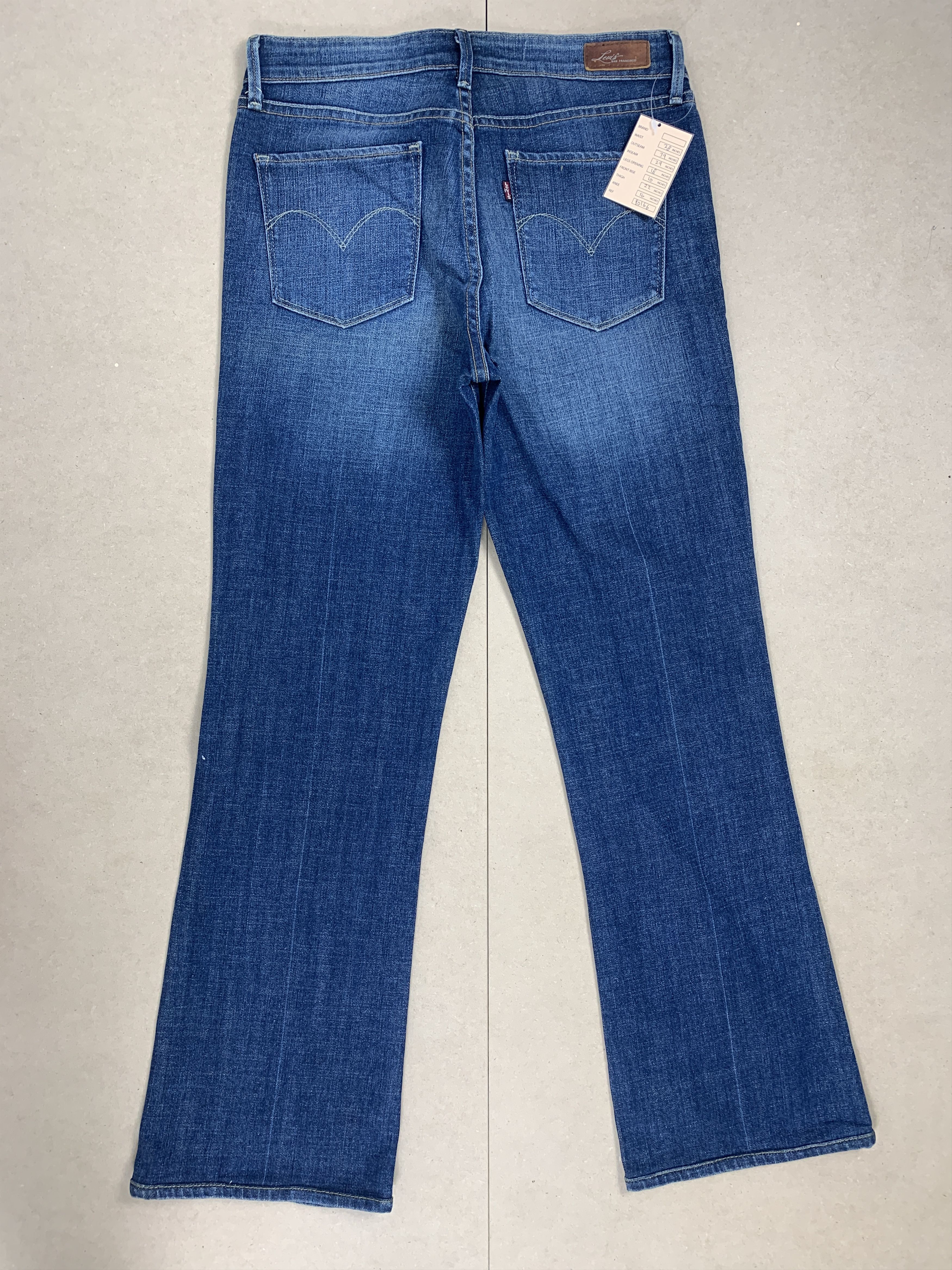 Levi's × Vintage Vintage Levi's Demi Curve Classic Boot Cut Faded Mid Wash Size 28" / US 6 / IT 42 - 6 Thumbnail