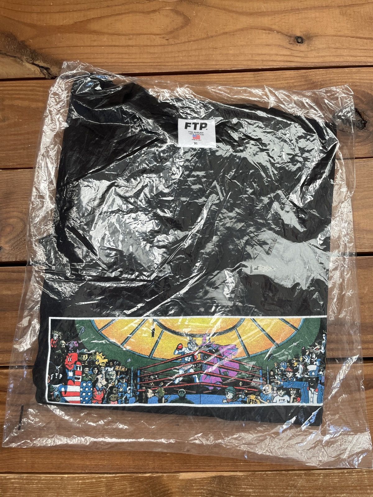 FTP Fight Night Black Tee Shirt