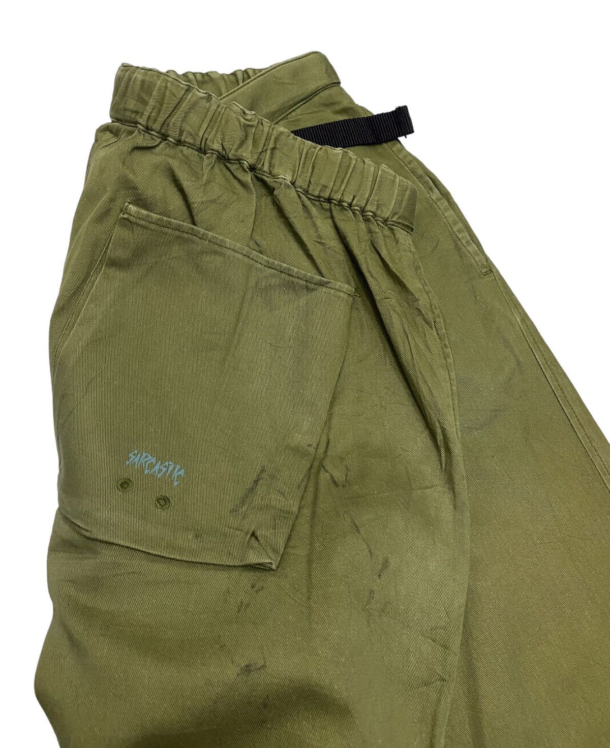 Hysteric Glamour × Japanese Brand VINTAGE SARCASTIC HOMME BAGGY CASUAL PANTS Size US 30 / EU 46 - 7 Thumbnail