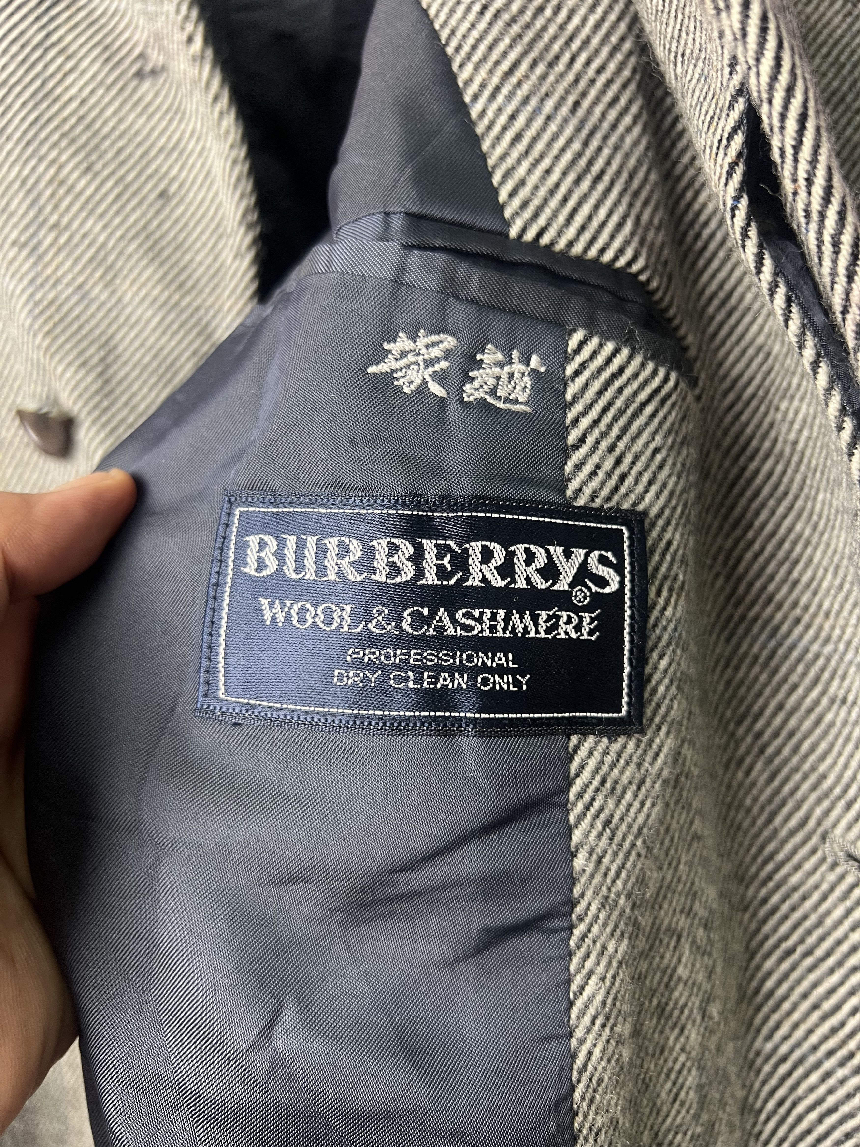 Burberry 🔥Vintage Distressed Burberrys’ Wool&Cashmere Coats Size US M / EU 48-50 / 2 - 16 Thumbnail