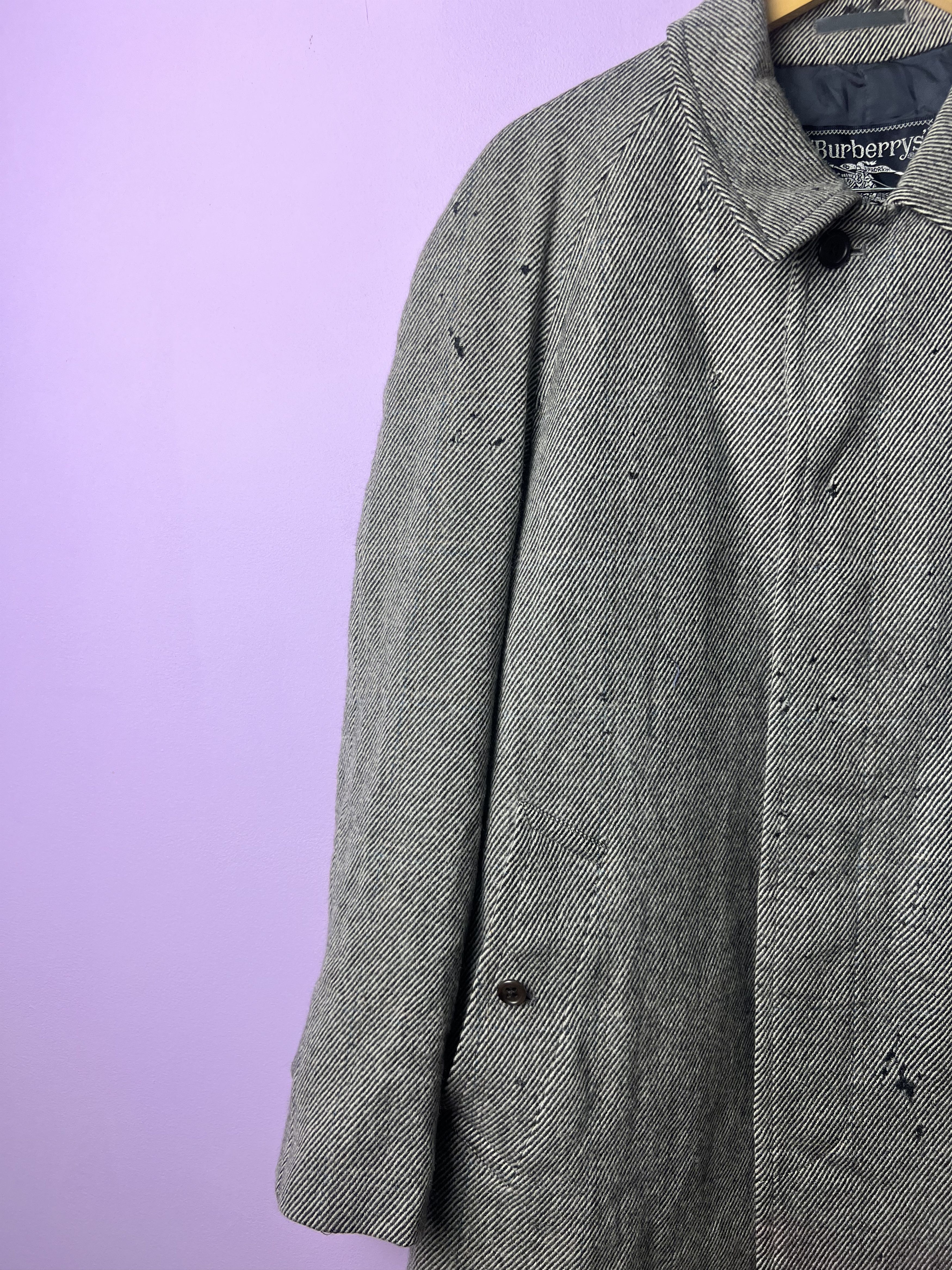 Burberry 🔥Vintage Distressed Burberrys’ Wool&Cashmere Coats Size US M / EU 48-50 / 2 - 6 Thumbnail