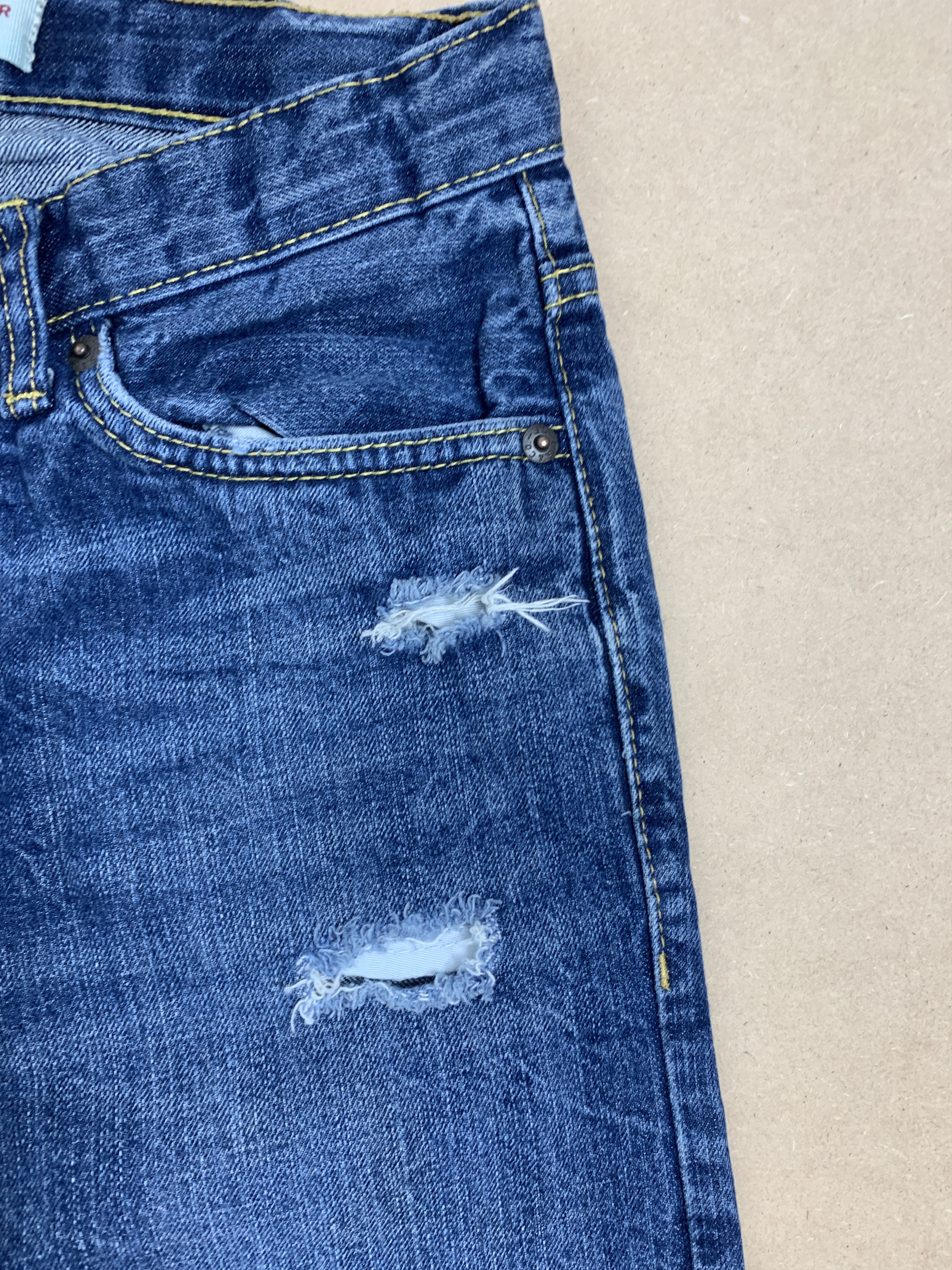 Levi's Vintage Levi's 502 Women Distressed Jeans Size 26" / US 2 / IT 38 - 7 Thumbnail