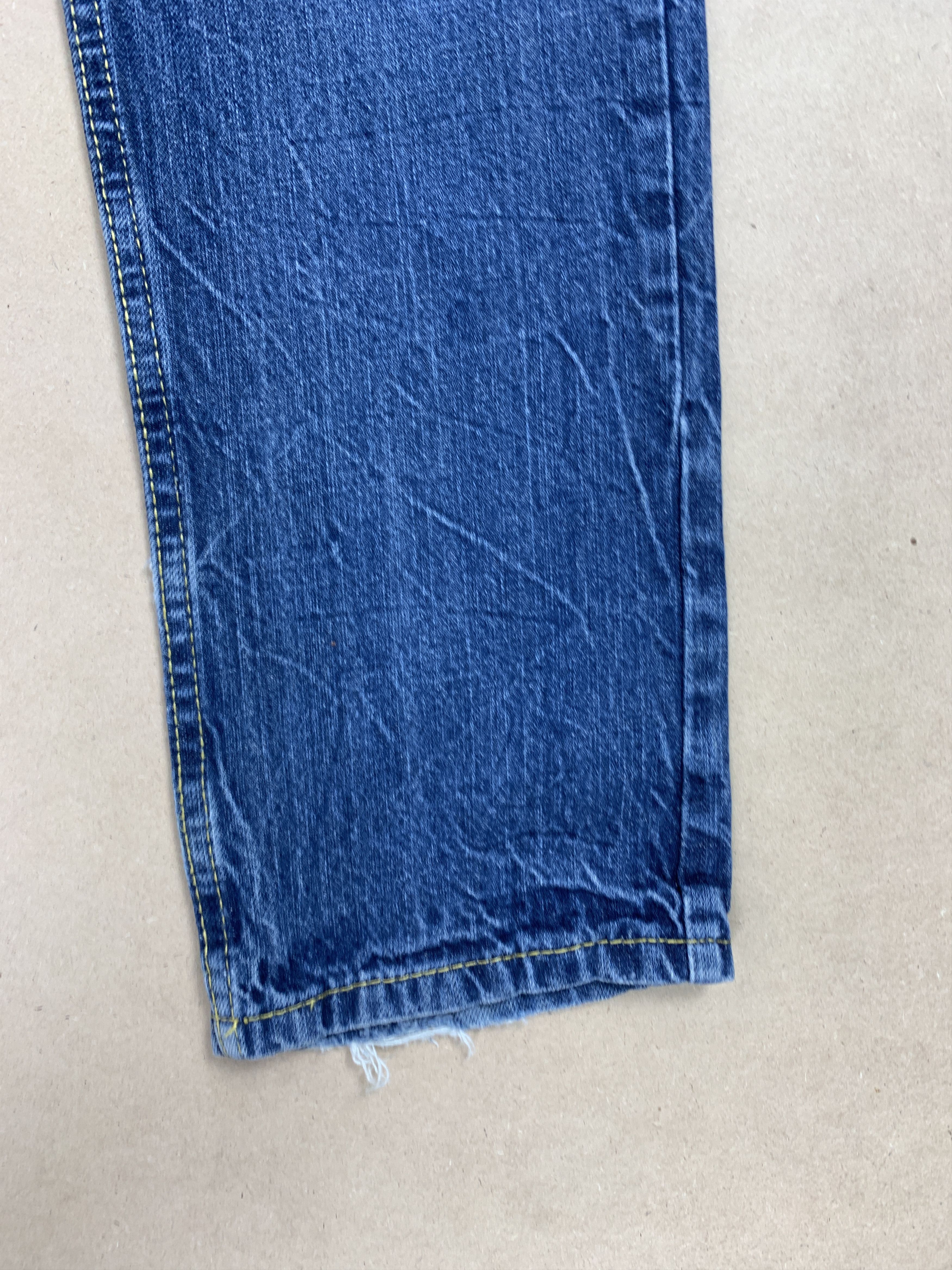 Levi's Vintage Levi's 502 Women Distressed Jeans Size 26" / US 2 / IT 38 - 8 Thumbnail