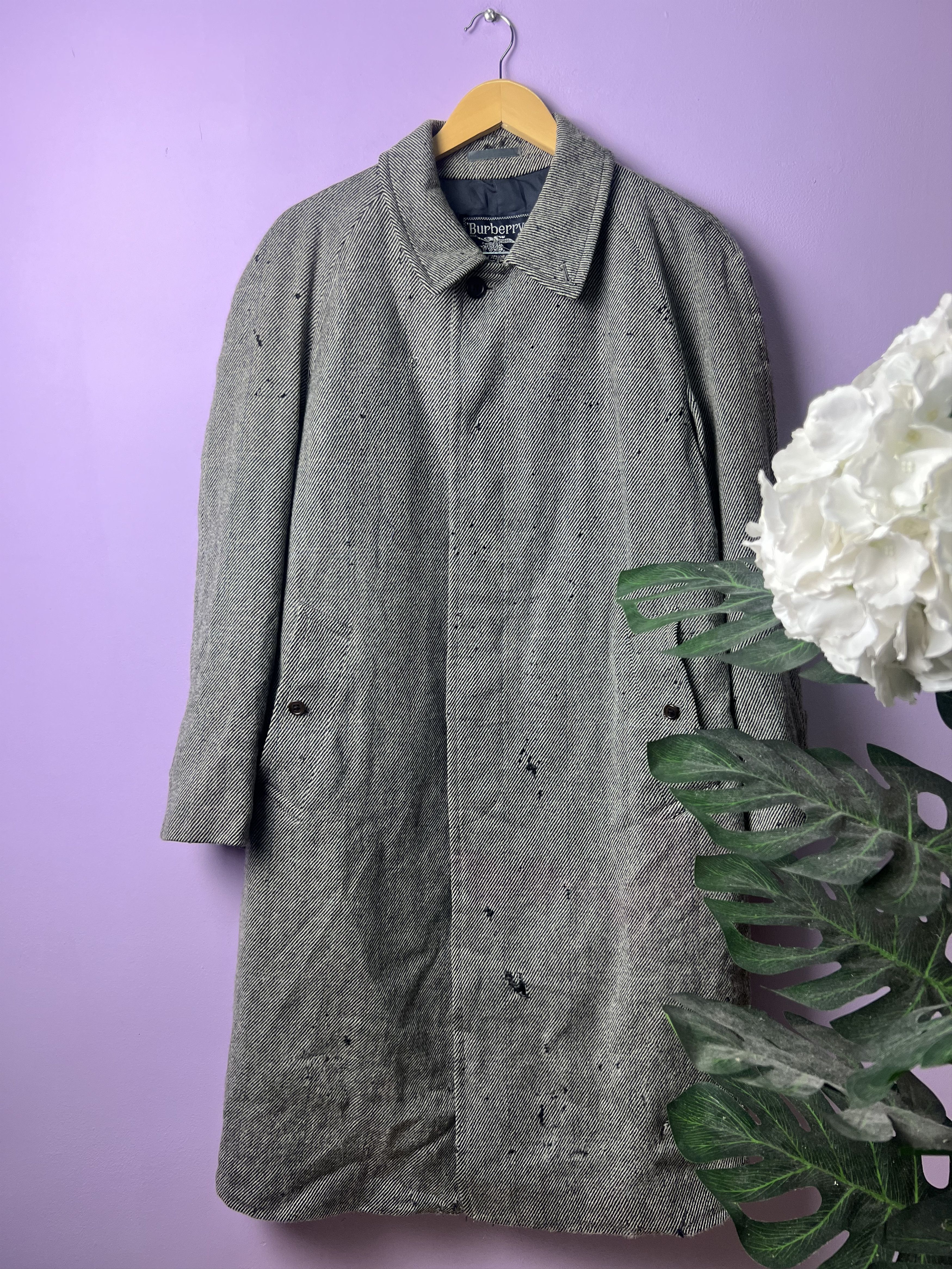 🔥Vintage Distressed Burberrys’ Wool&Cashmere Coats