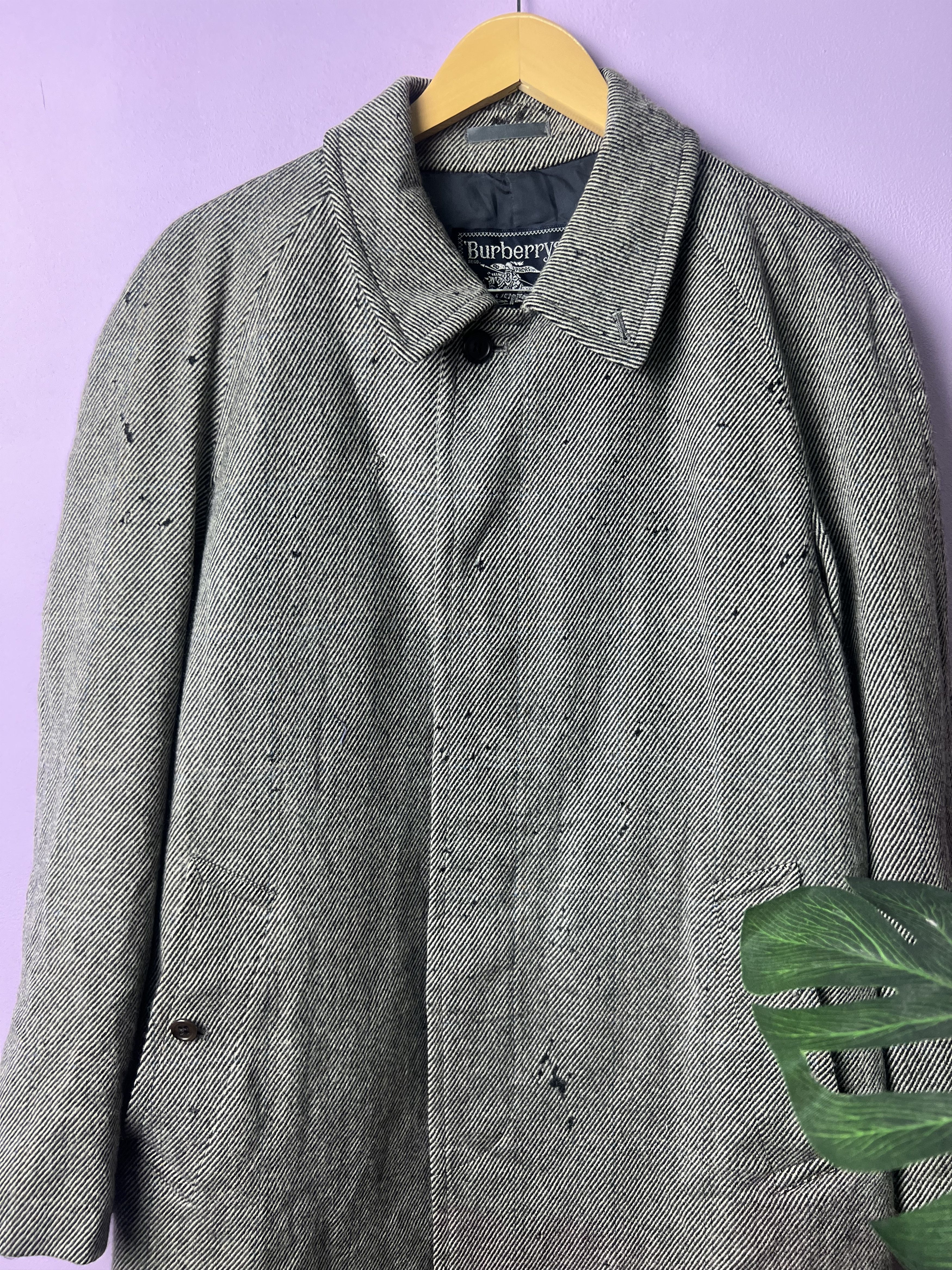 Burberry 🔥Vintage Distressed Burberrys’ Wool&Cashmere Coats Size US M / EU 48-50 / 2 - 4 Thumbnail