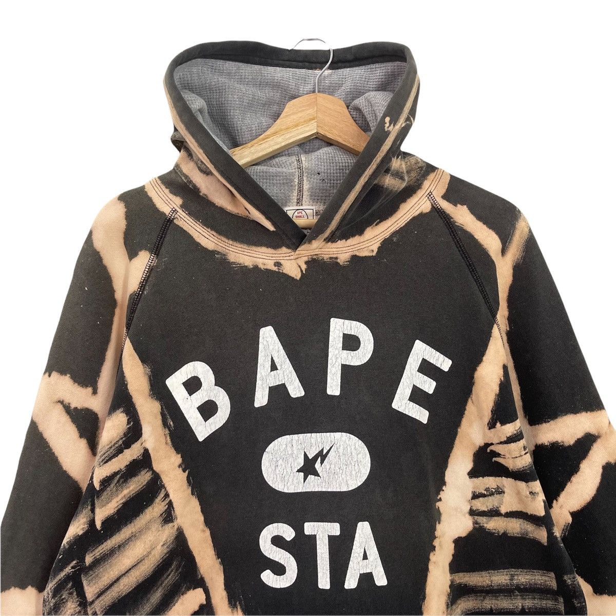 Bape Vintage Bape Custom Bleached Pullover Hoodie Size US M / EU 48-50 / 2 - 4 Thumbnail