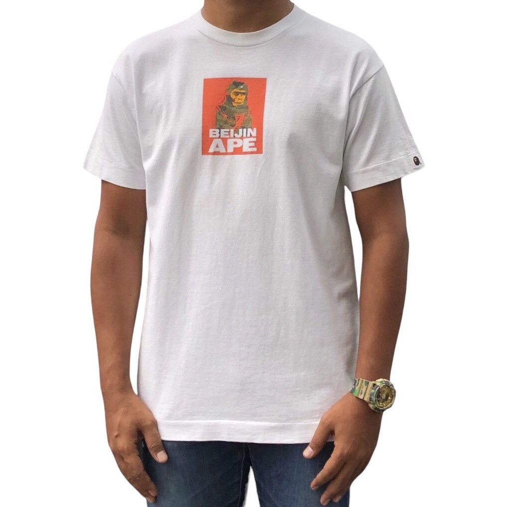 Bape Beijin Ape Tee Size US L / EU 52-54 / 3 - 1 Thumbnail