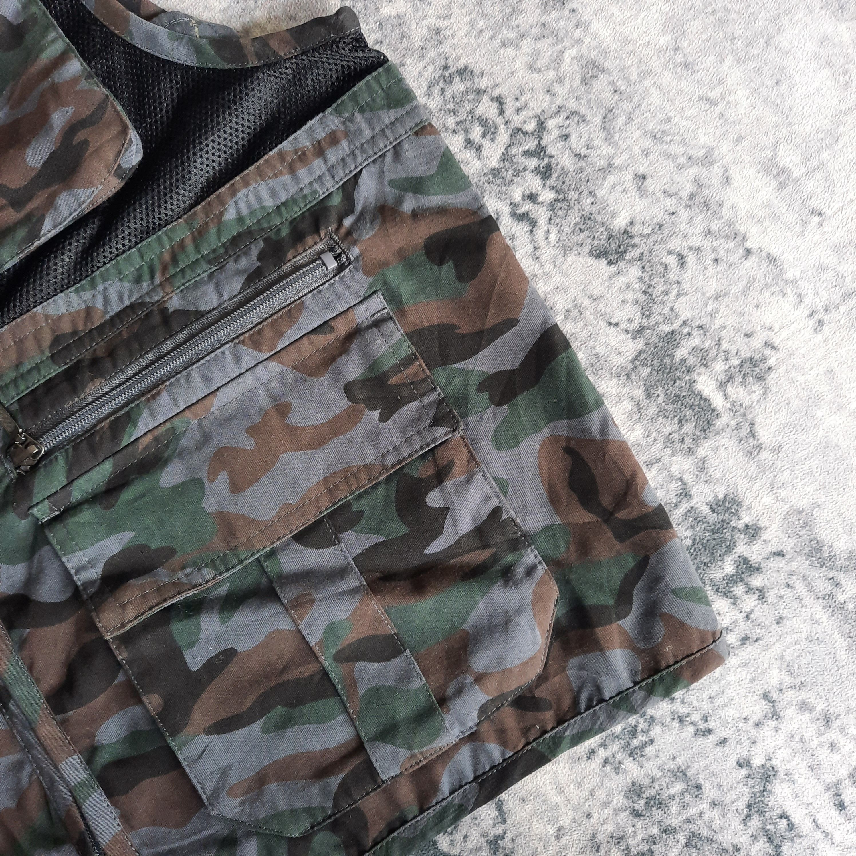 Japanese Brand 🔥fstream mountain army camo multi pocket west jacket Size US M / EU 48-50 / 2 - 4 Thumbnail