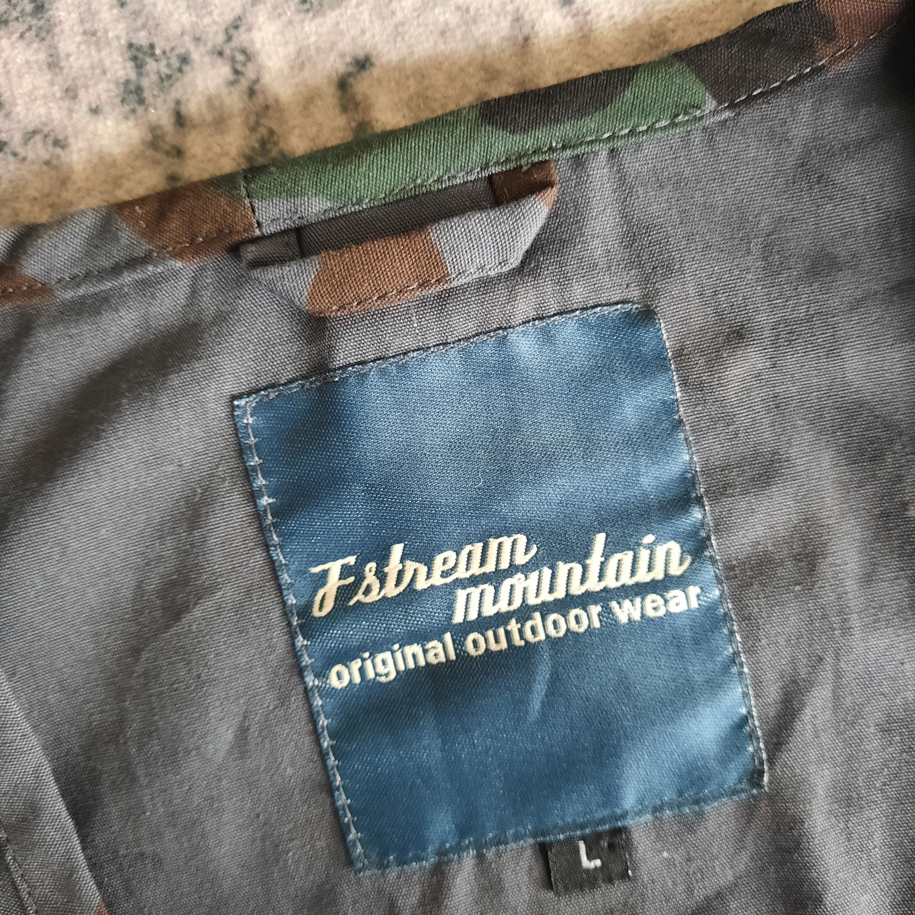 Japanese Brand 🔥fstream mountain army camo multi pocket west jacket Size US M / EU 48-50 / 2 - 5 Thumbnail