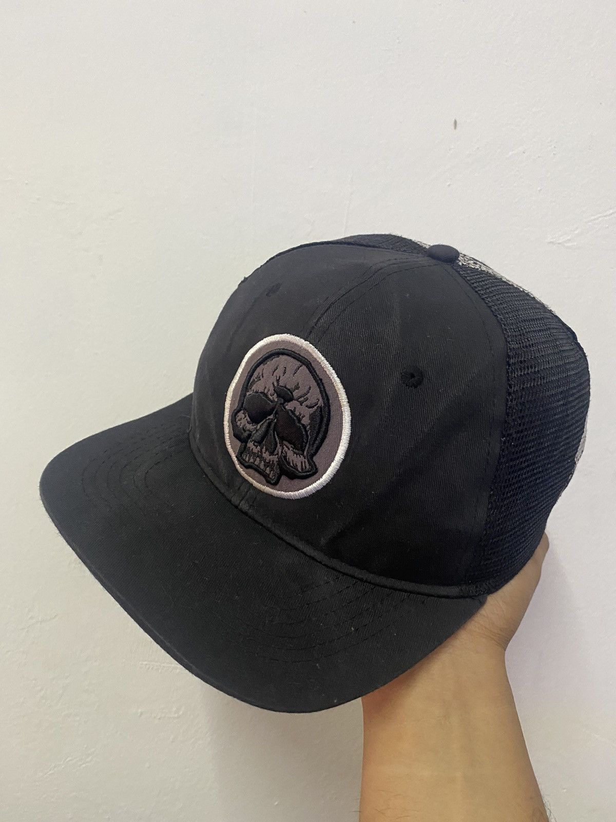 Japanese Brand Dead Skeleton Full Printed Trucked Hat Size ONE SIZE - 3 Thumbnail