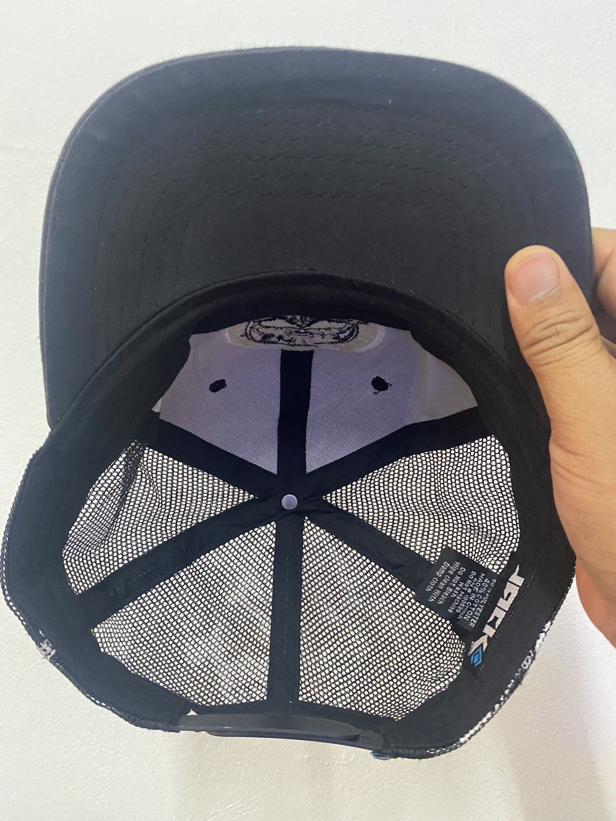 Japanese Brand Dead Skeleton Full Printed Trucked Hat Size ONE SIZE - 7 Thumbnail