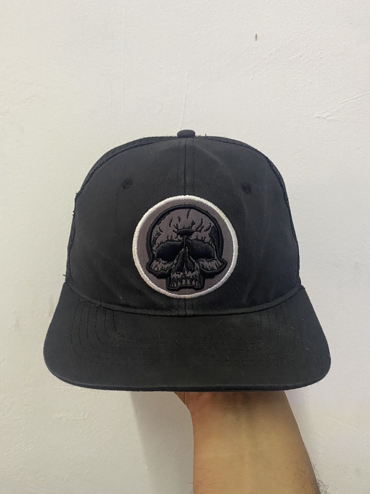 Japanese Brand Dead Skeleton Full Printed Trucked Hat Size ONE SIZE - 2 Thumbnail