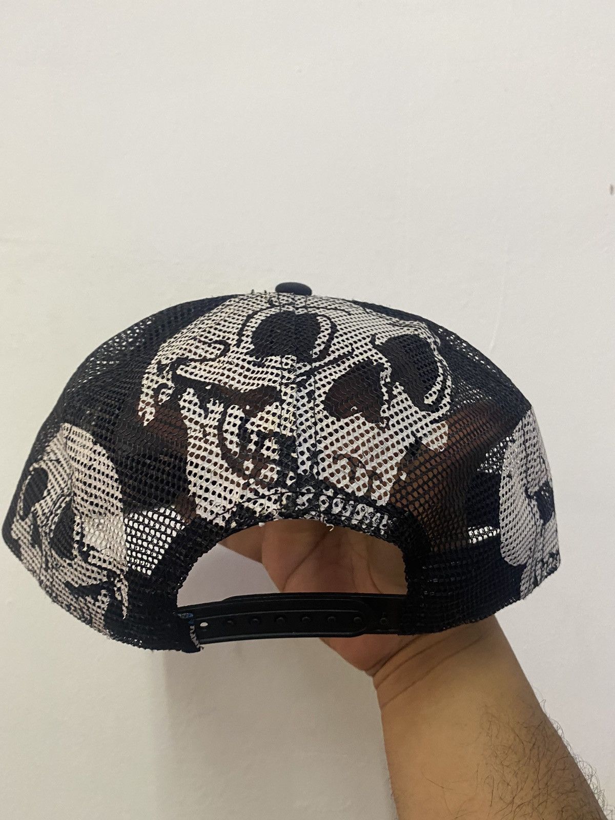Japanese Brand Dead Skeleton Full Printed Trucked Hat Size ONE SIZE - 6 Thumbnail