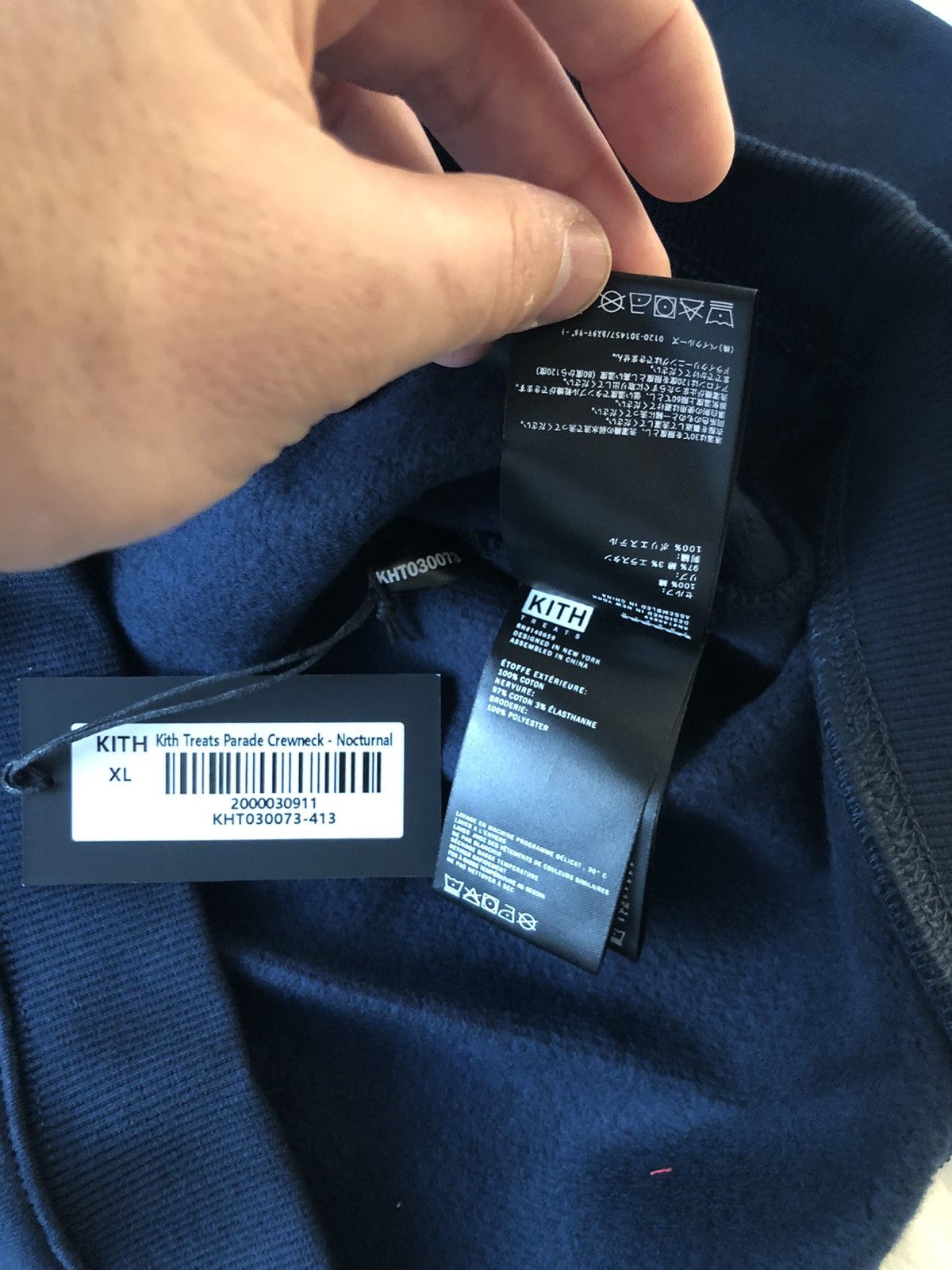 Kith Kith Treats Parade Crewneck (Nocturnal - Size XL) Size US XL / EU 56 / 4 - 12 Thumbnail