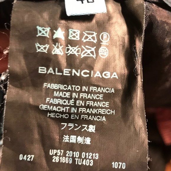 Balenciaga Balenciaga Paris Shorts Tie Dye Size 10 Blue Red Size 32" / US 10 / IT 46 - 9 Thumbnail