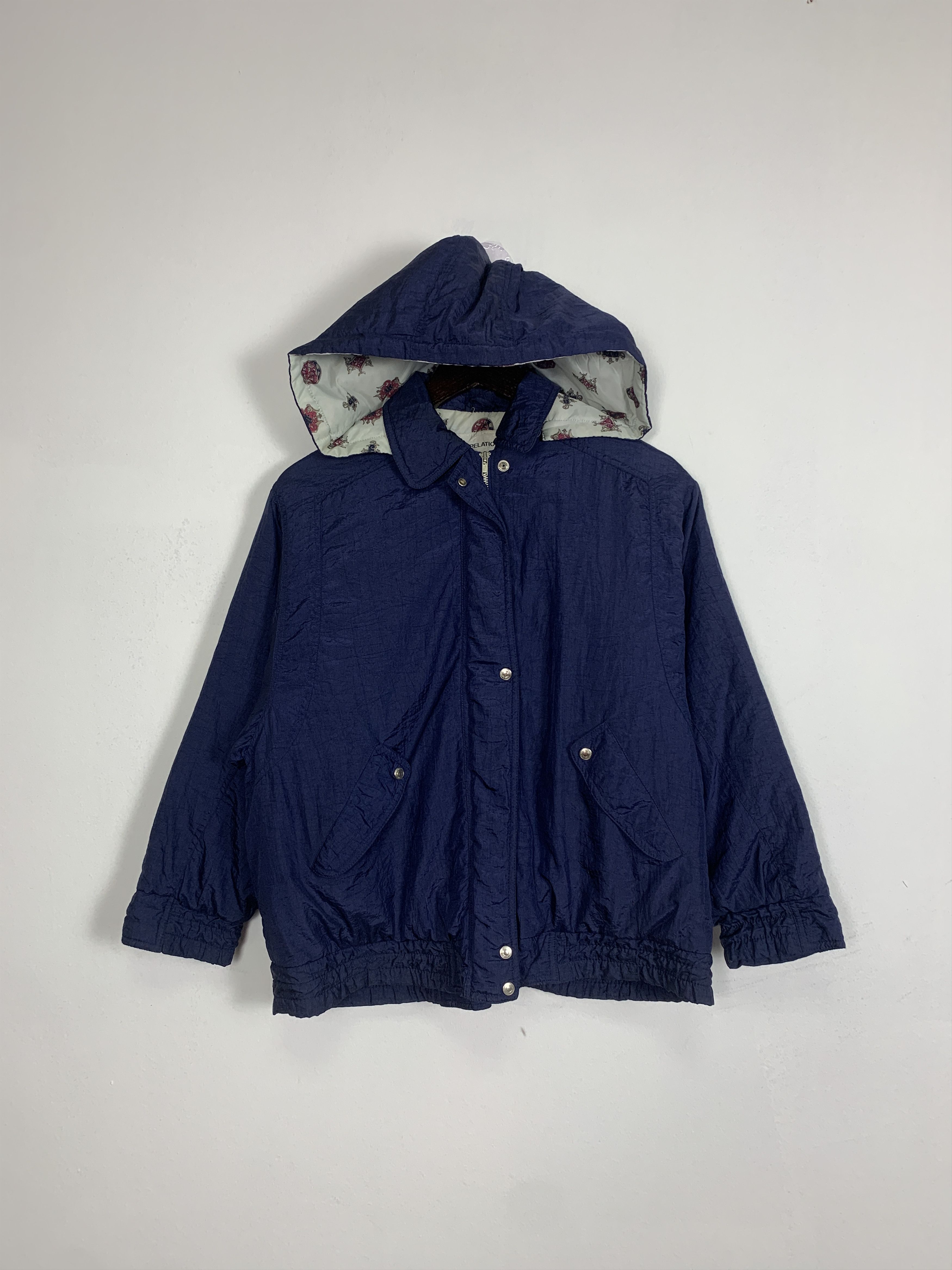 Japanese Brand Vintage No Relation Luxury Pattern Lining Jacket Size US M / EU 48-50 / 2 - 1 Thumbnail