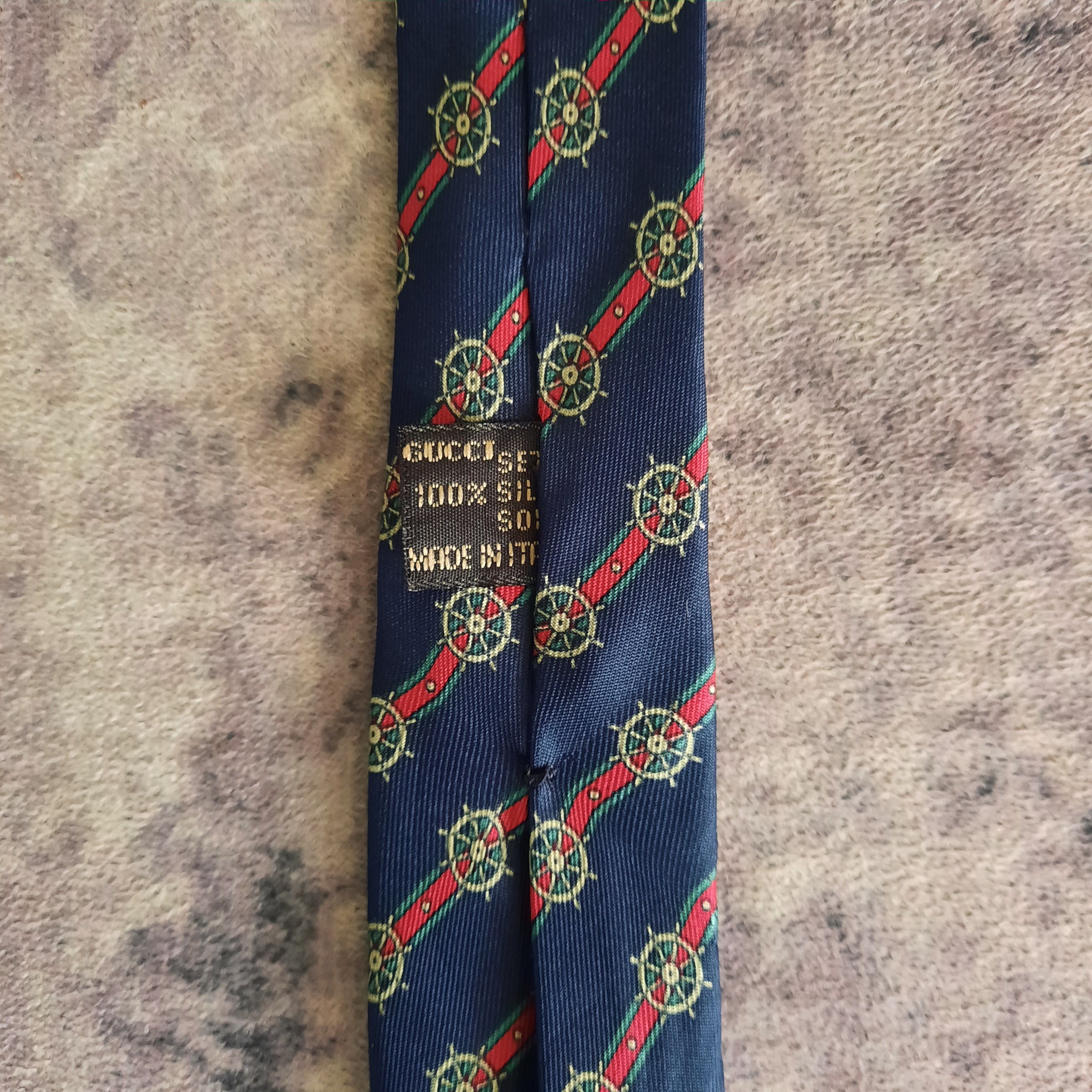 Gucci 🔥Gucci iconic color neck tie Size ONE SIZE - 9 Thumbnail