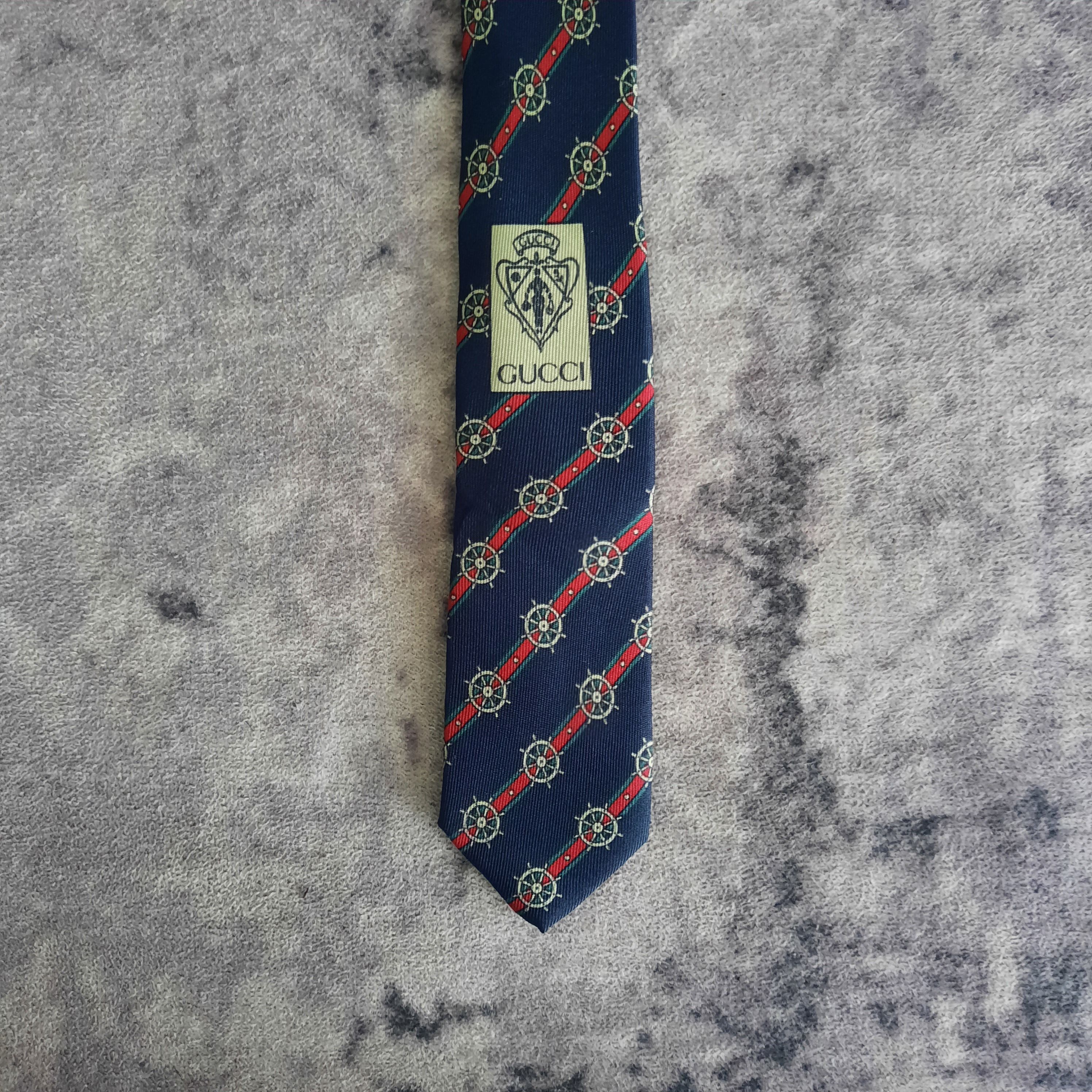 Gucci 🔥Gucci iconic color neck tie Size ONE SIZE - 7 Thumbnail