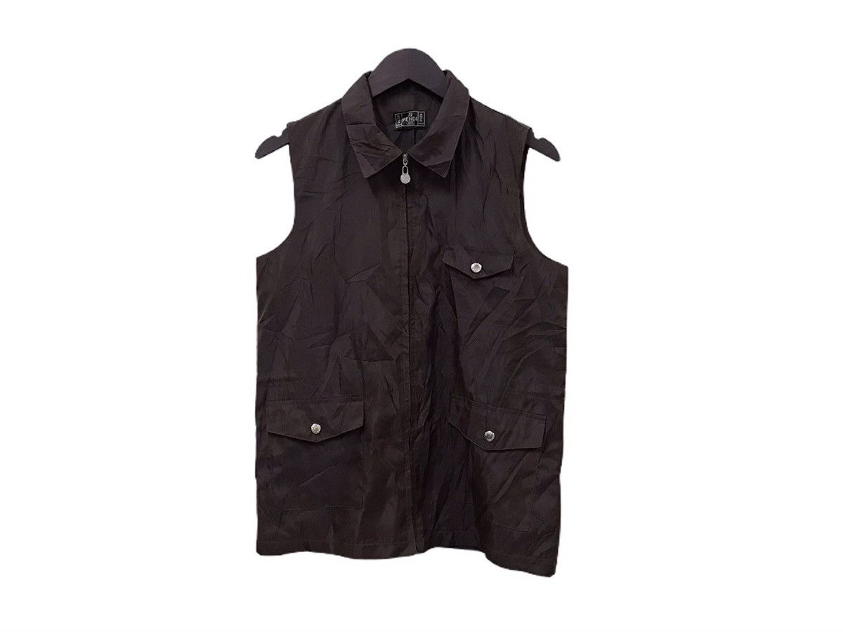 Fendi × Vintage Vintage Fendi Nylon Vest Jacket Size US M / EU 48-50 / 2 - 1 Thumbnail