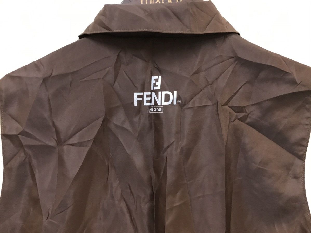 Fendi × Vintage Vintage Fendi Nylon Vest Jacket Size US M / EU 48-50 / 2 - 5 Thumbnail