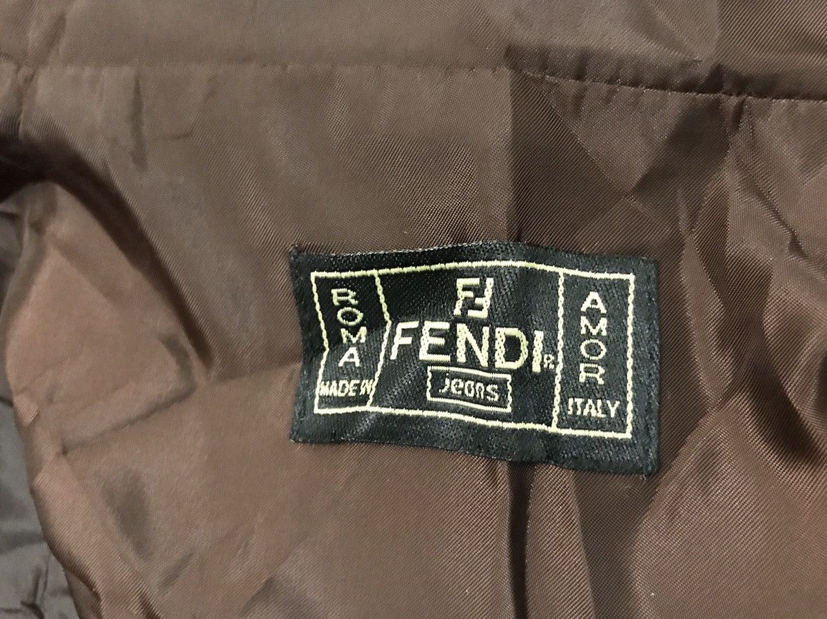 Fendi × Vintage Vintage Fendi Nylon Vest Jacket Size US M / EU 48-50 / 2 - 11 Thumbnail