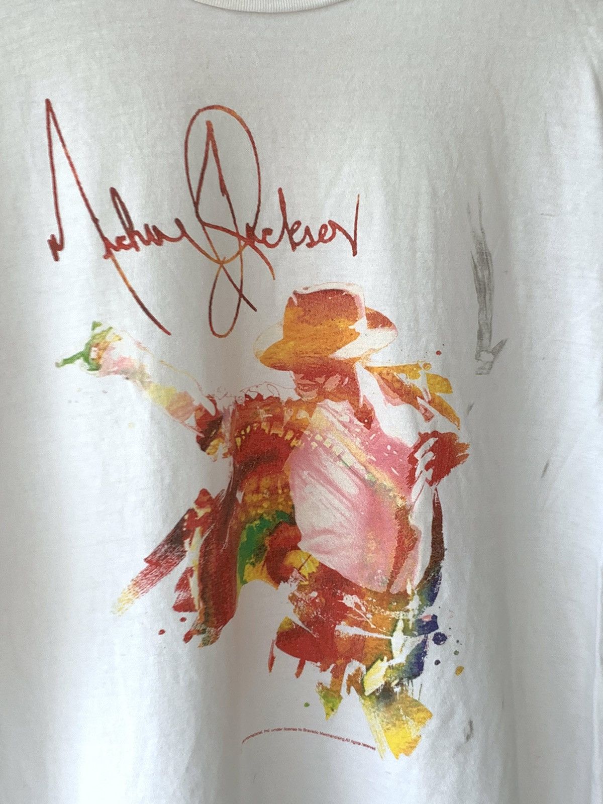 Michael Jackson Vintage Michael Jackson Signature Universal Studios Tee Size US S / EU 44-46 / 1 - 2 Thumbnail
