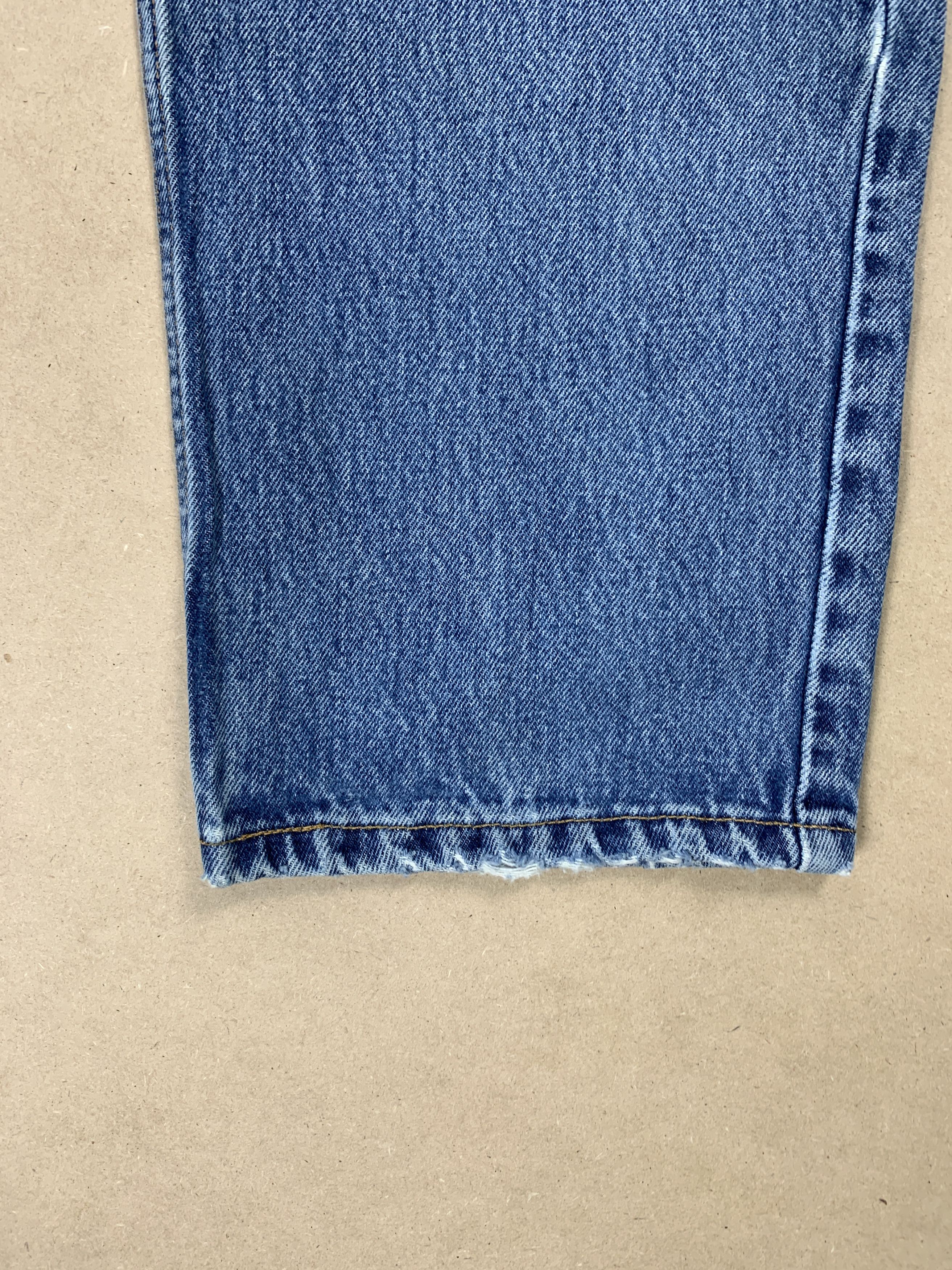 Levi's Vintage Levis 512 Straight Cut Faded Mid Wash Jeans Size US 33 - 3 Thumbnail