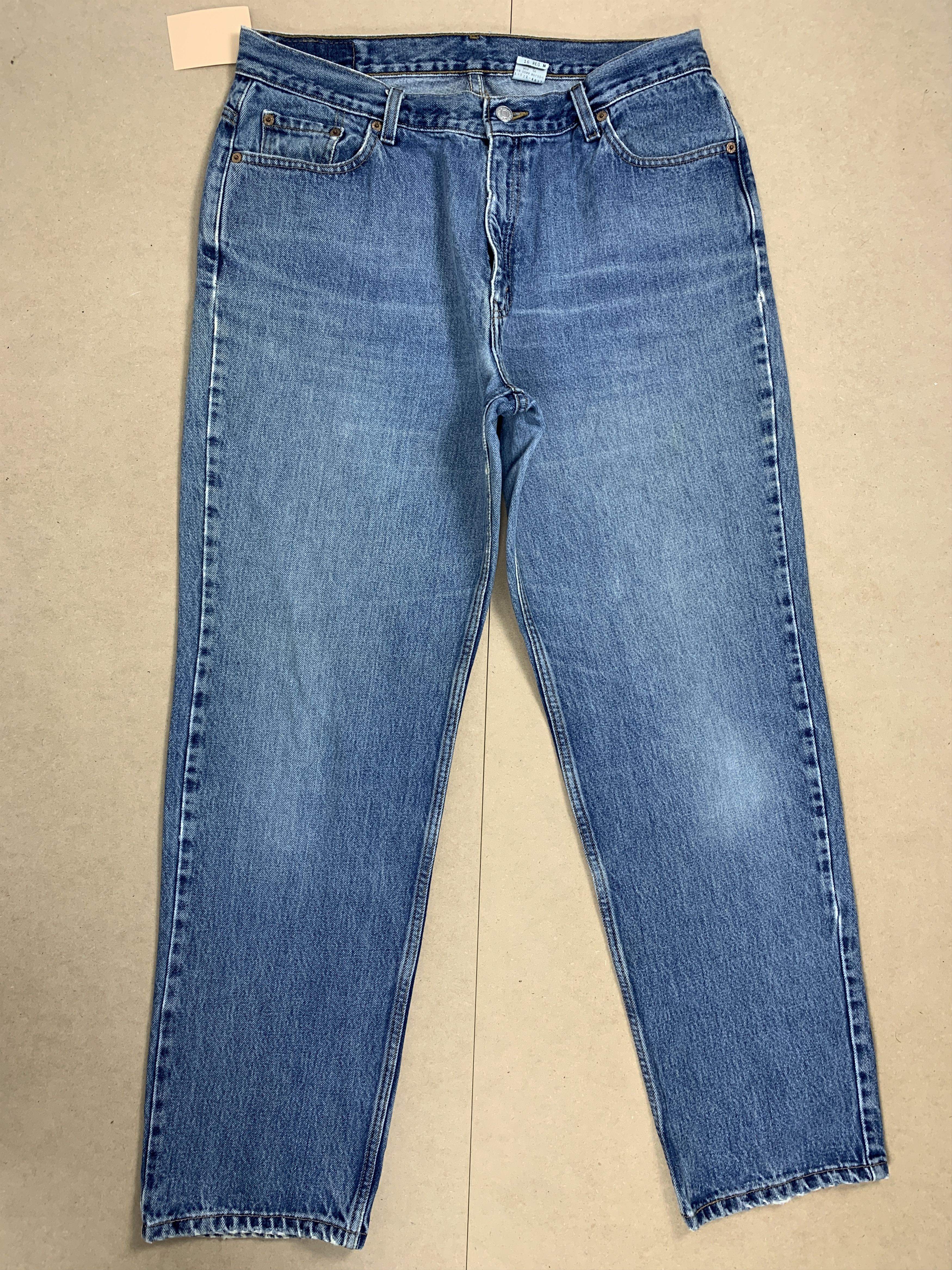 Levi's Vintage Levis 512 Straight Cut Faded Mid Wash Jeans Size US 33 - 1 Thumbnail