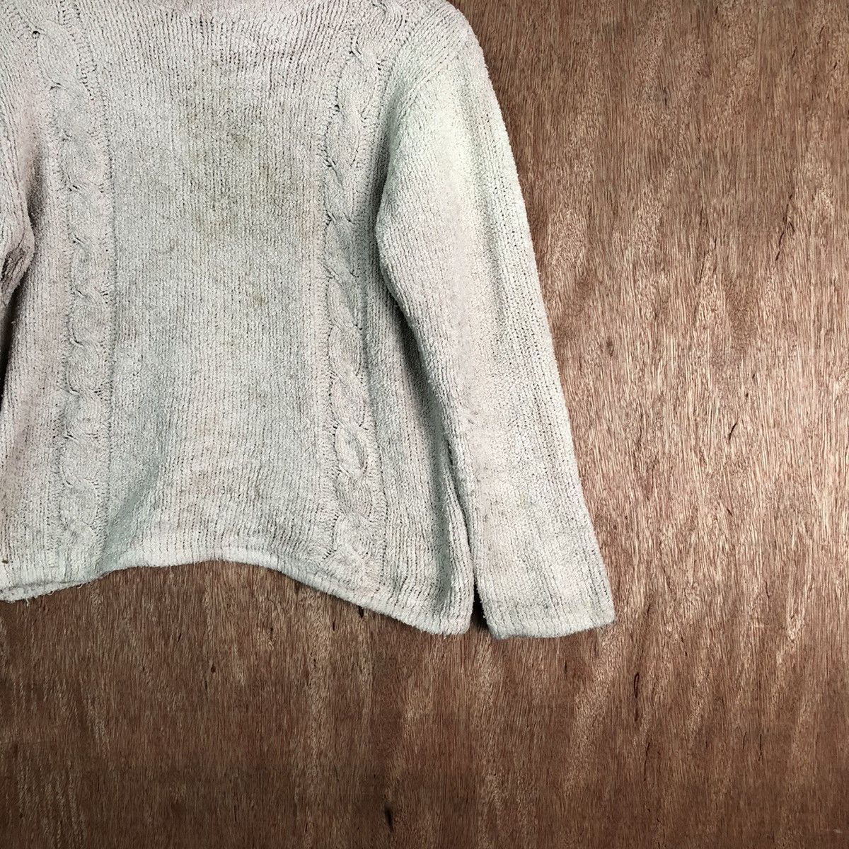 Aran Isles Knitwear Gracious Brown Shag Shaggy Fur Mohair Knitwear #6560 Size US M / EU 48-50 / 2 - 5 Thumbnail