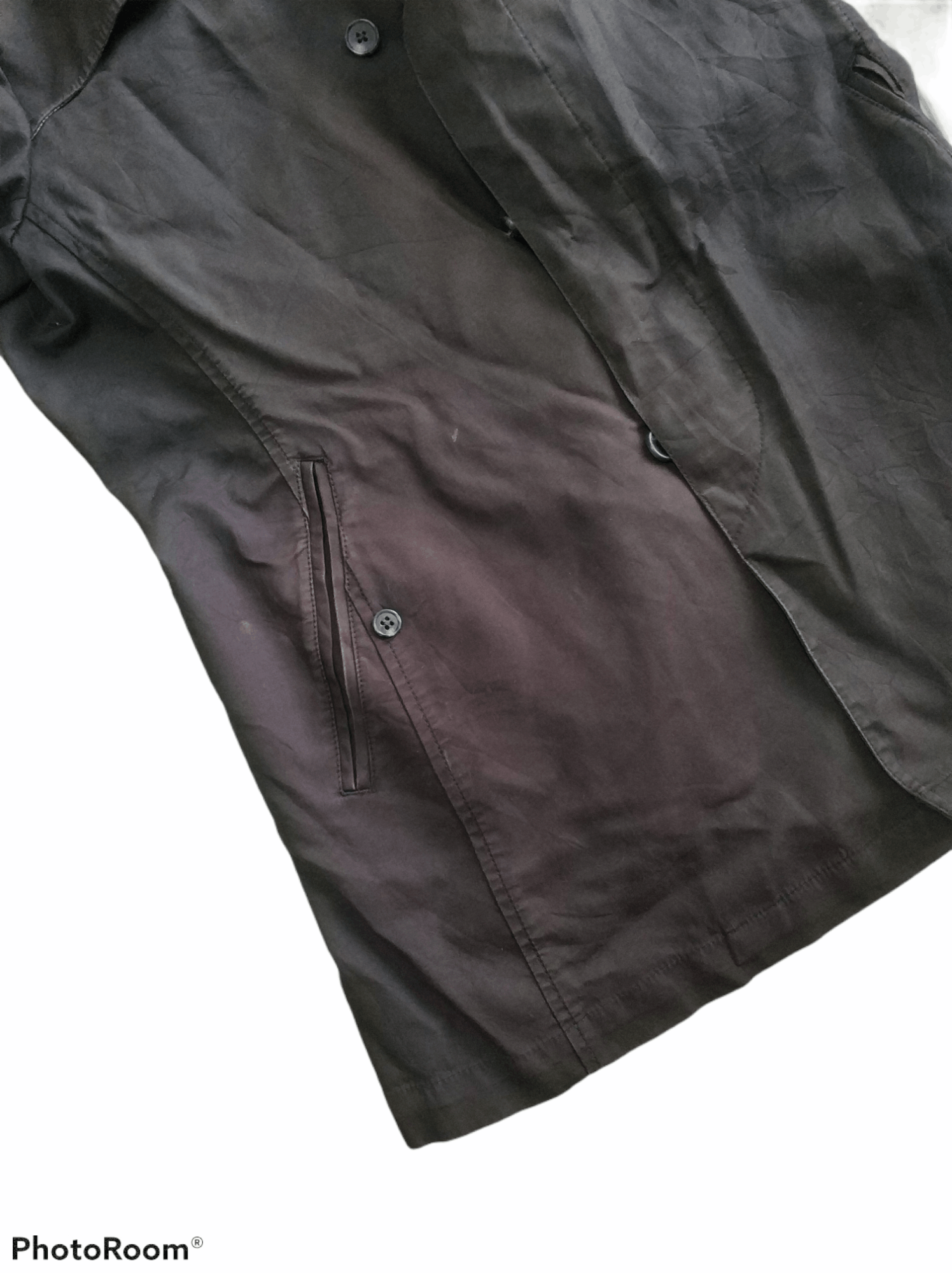 Takeo Kikuchi 🔥Distressed Faded Takeo Kikuchi Trench Coat Size US S / EU 44-46 / 1 - 6 Thumbnail