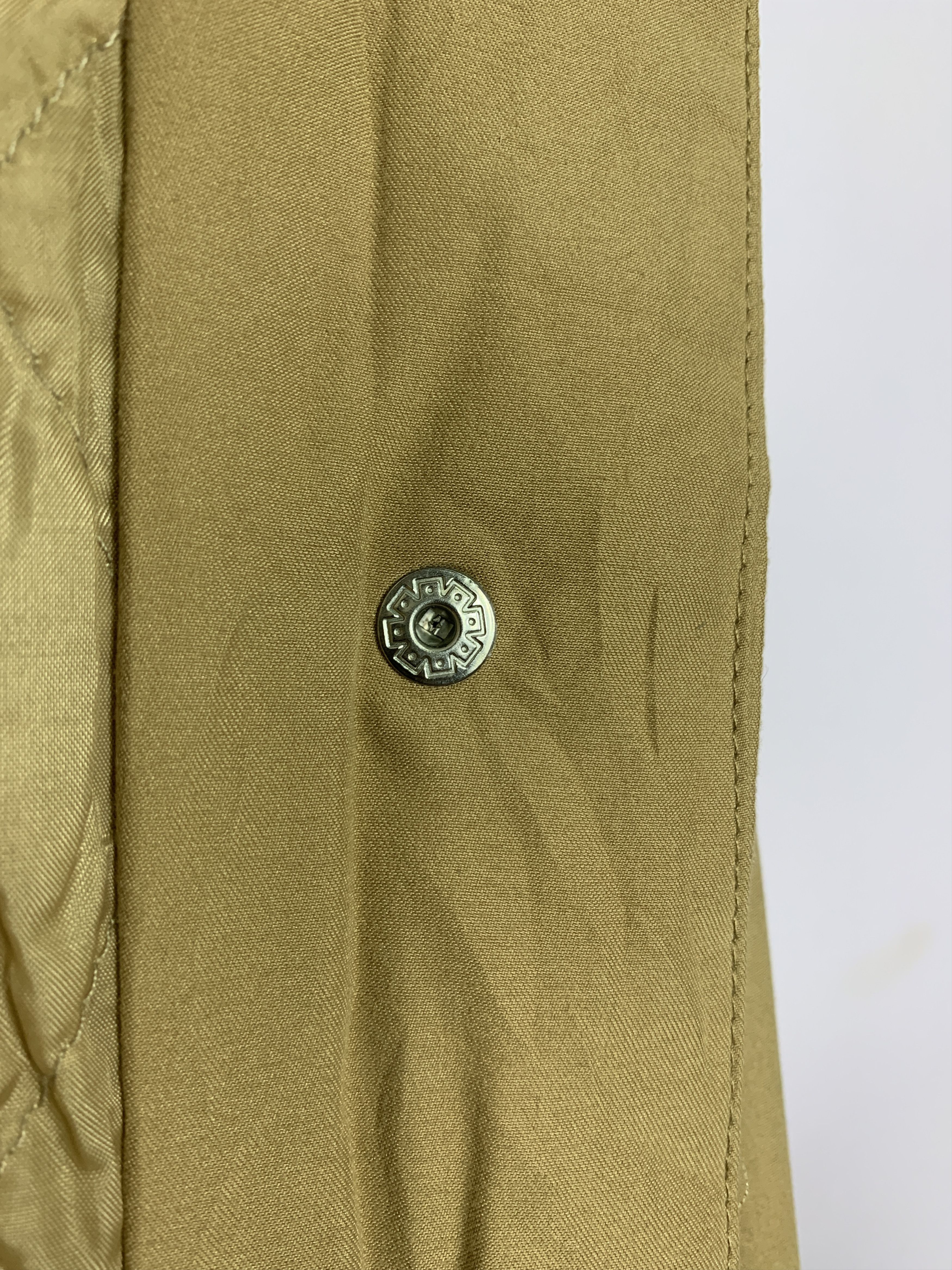 Japanese Brand × Vintage Vintage PRIVATE PAUSE Cotton Quilted Lining Long Jacket Size XL / US 12-14 / IT 48-50 - 14 Thumbnail