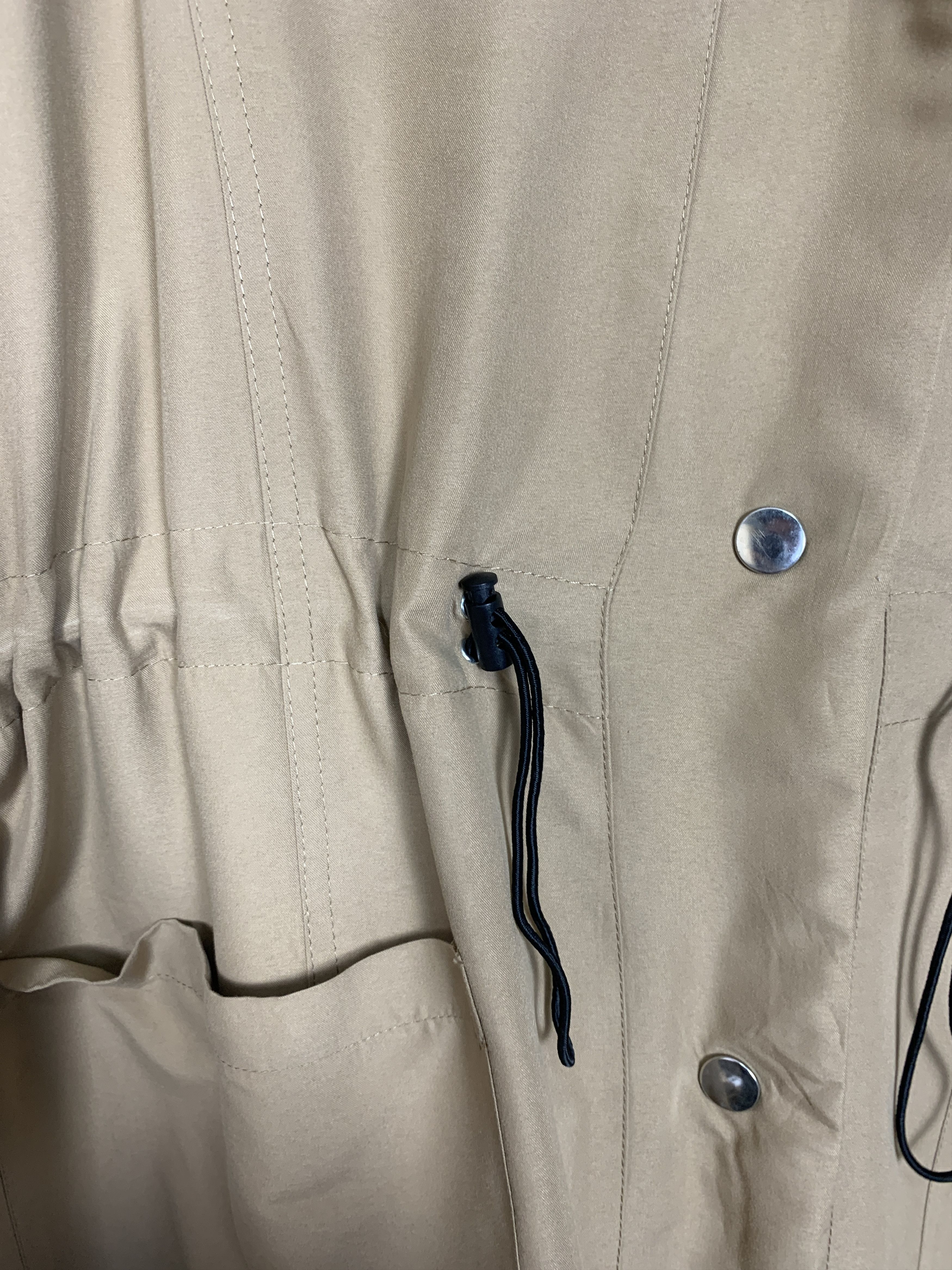 Japanese Brand × Vintage Vintage PRIVATE PAUSE Cotton Quilted Lining Long Jacket Size XL / US 12-14 / IT 48-50 - 8 Thumbnail