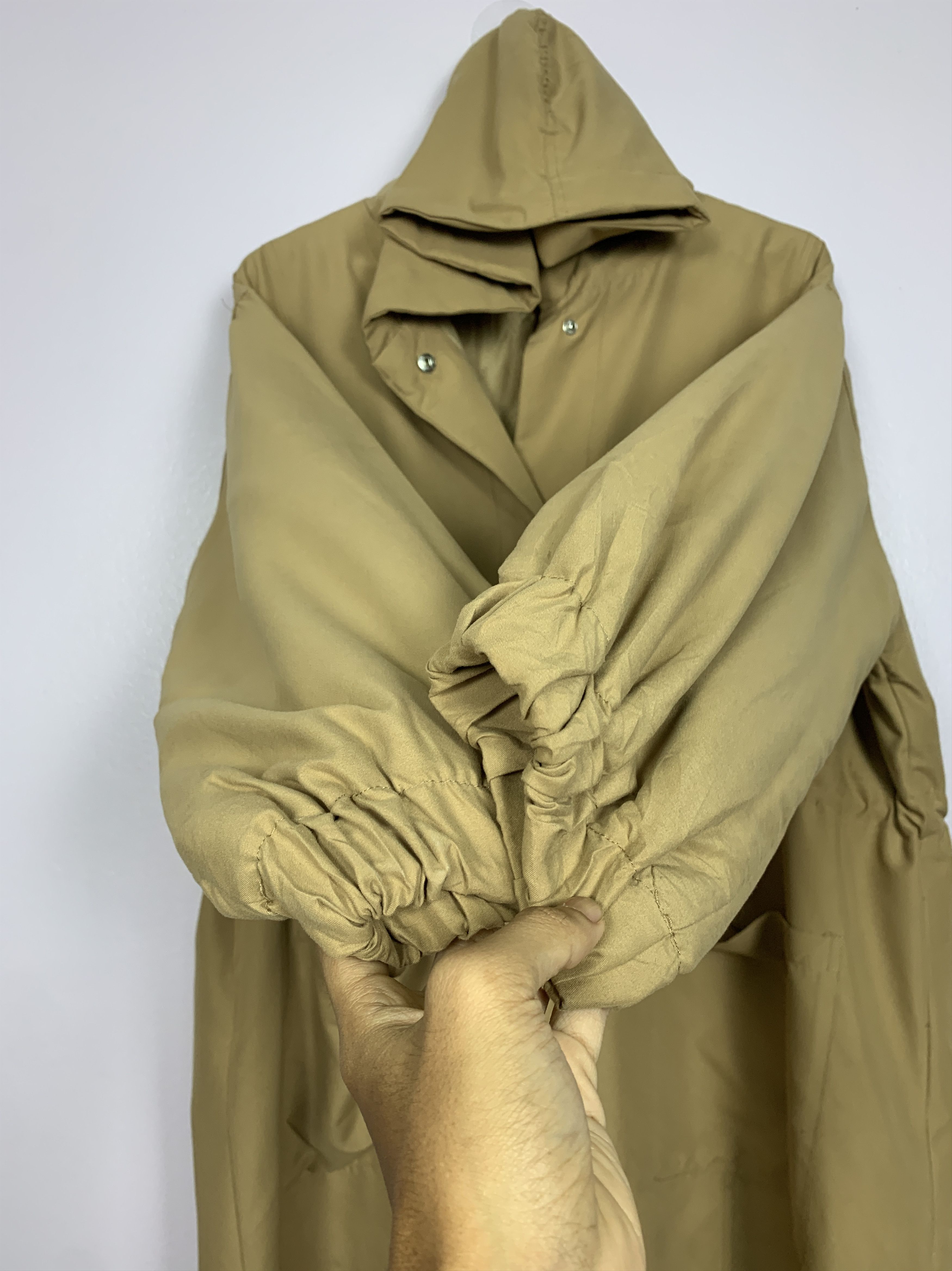 Japanese Brand × Vintage Vintage PRIVATE PAUSE Cotton Quilted Lining Long Jacket Size XL / US 12-14 / IT 48-50 - 10 Thumbnail