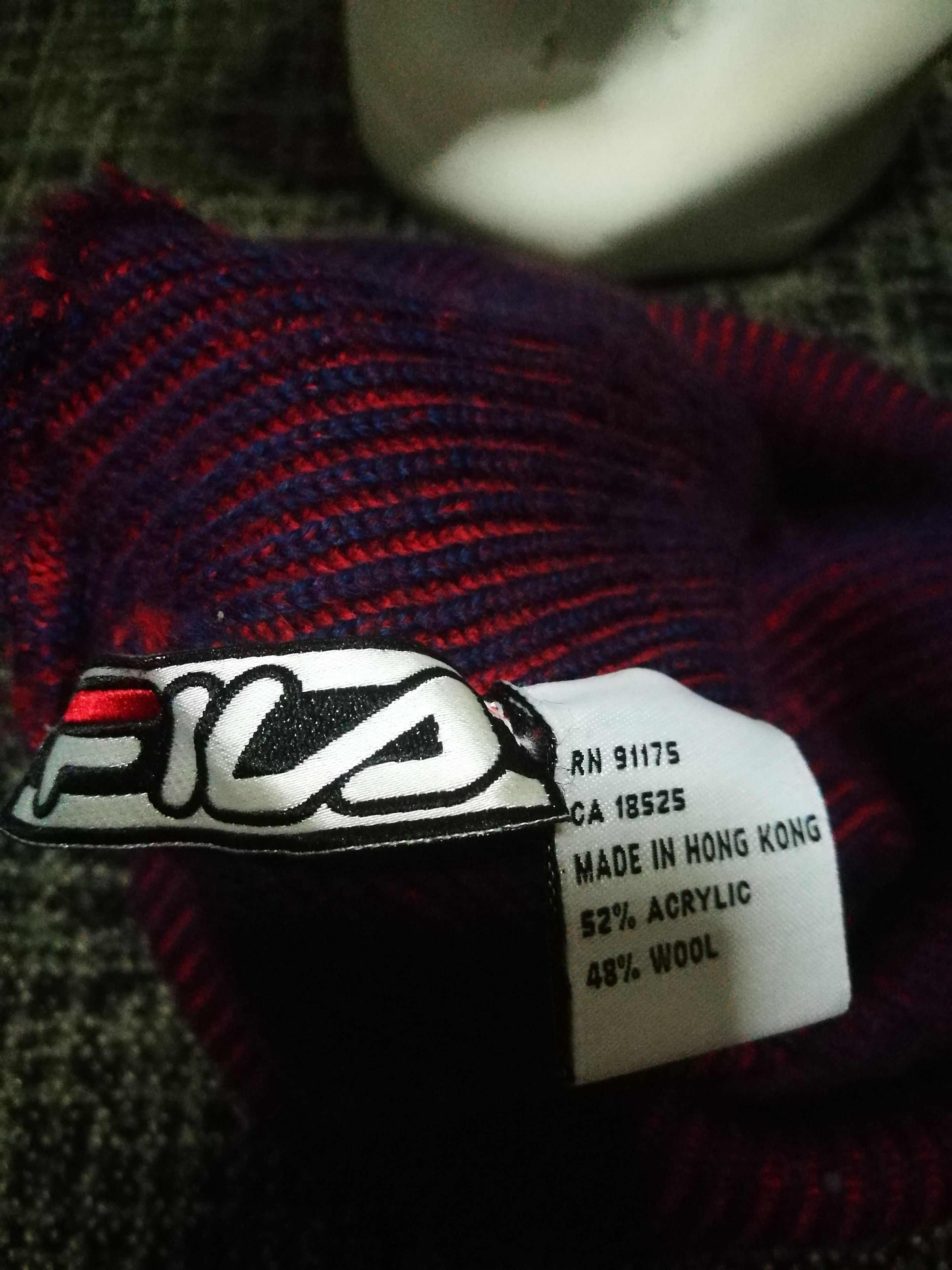 Fila × Vintage Vintage Fila Beanie Hat Size ONE SIZE - 2 Thumbnail