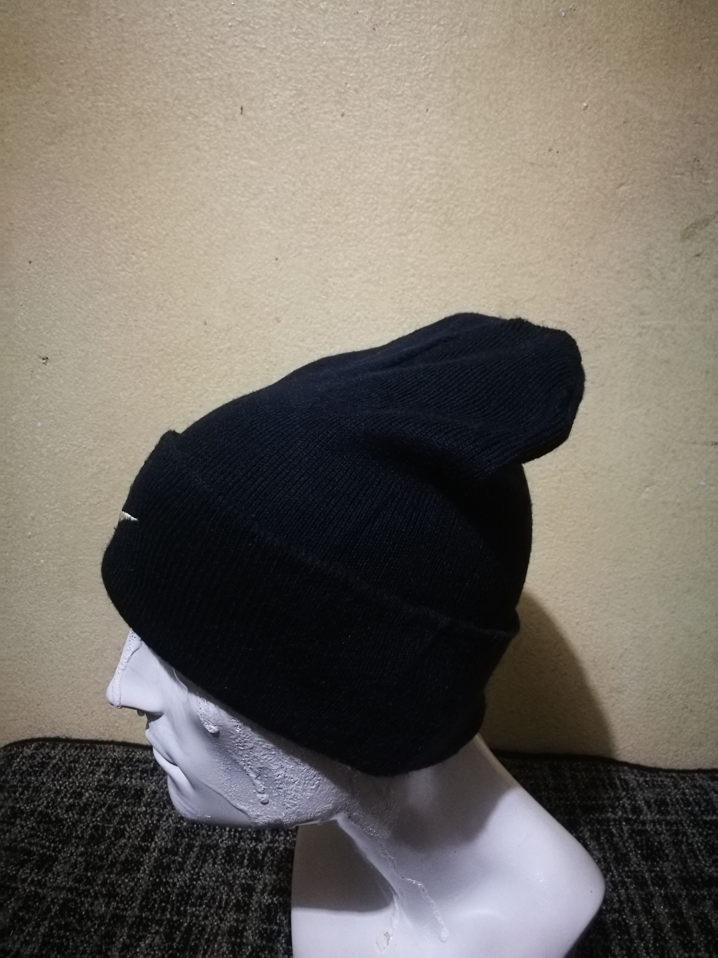 Nike × Vintage Reversible Nike Small Swoosh Beanie Hat Size ONE SIZE - 3 Thumbnail