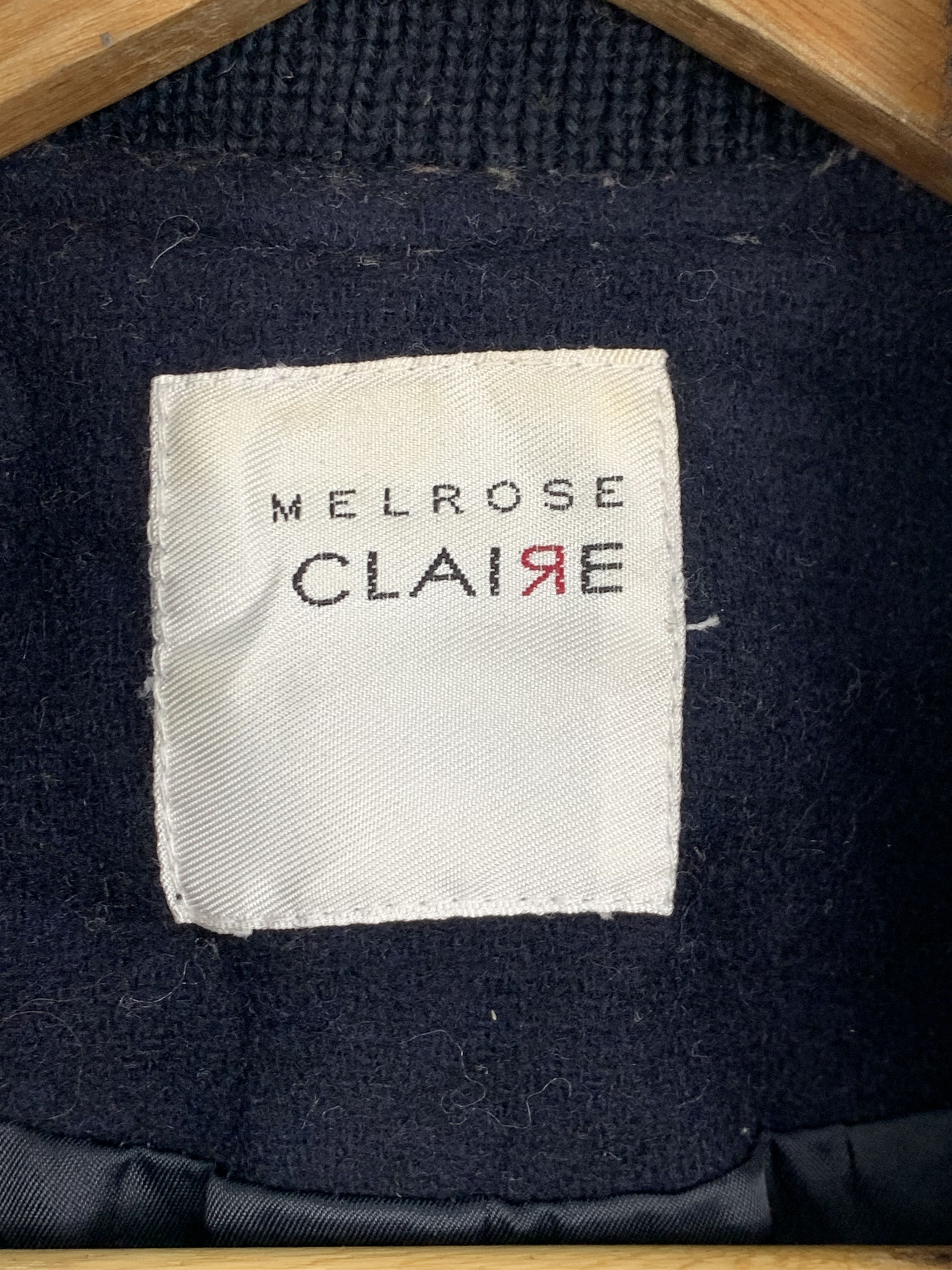 Japanese Brand Vintage MELROSE CLAIRE Fleece Jacket J0600 Size S / US 4 / IT 40 - 9 Thumbnail