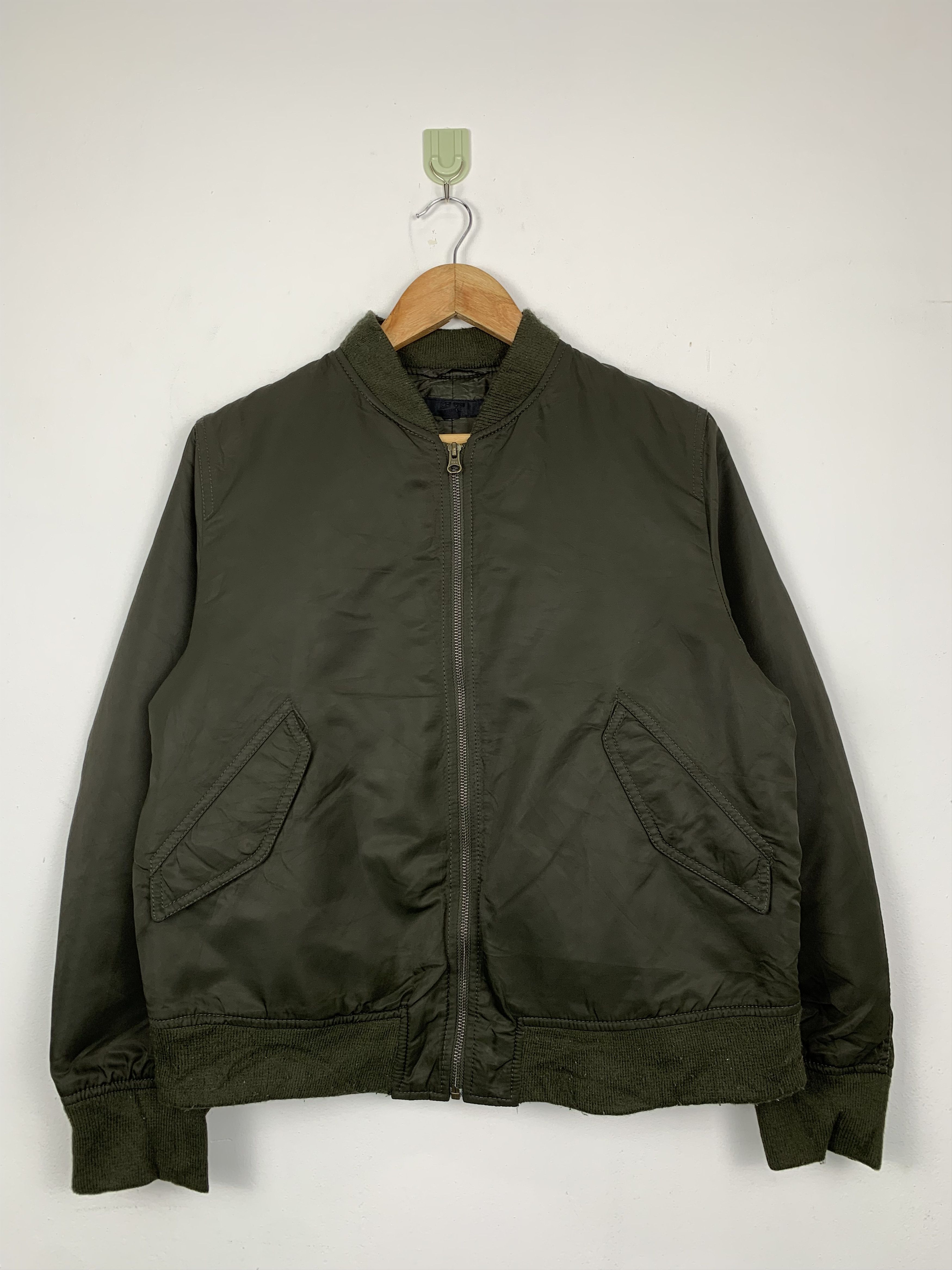 Uniqlo Vintage UNIQLO Zip Bombers Jacket J0618 Size US M / EU 48-50 / 2 - 1 Thumbnail