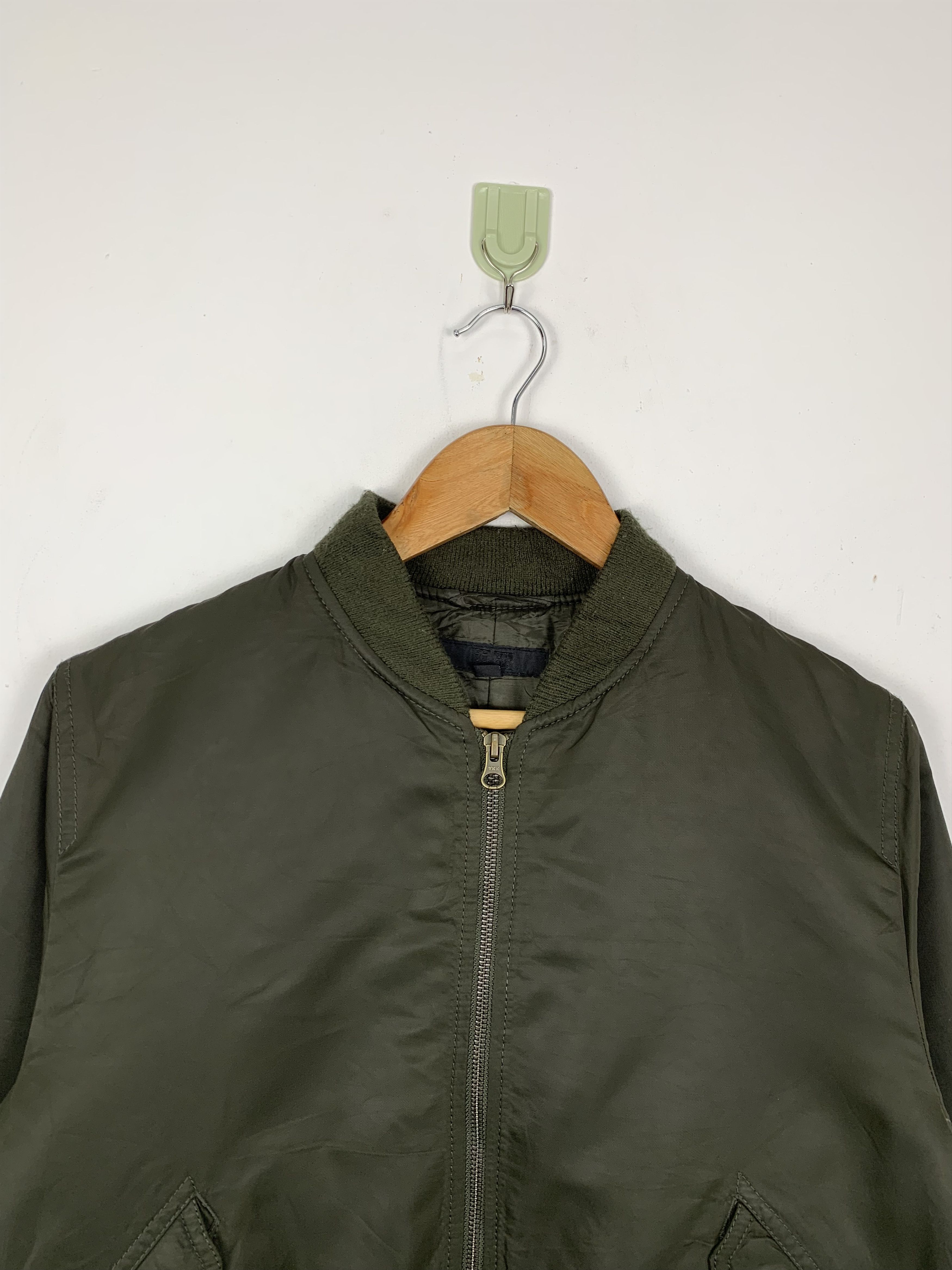 Uniqlo Vintage UNIQLO Zip Bombers Jacket J0618 Size US M / EU 48-50 / 2 - 2 Thumbnail