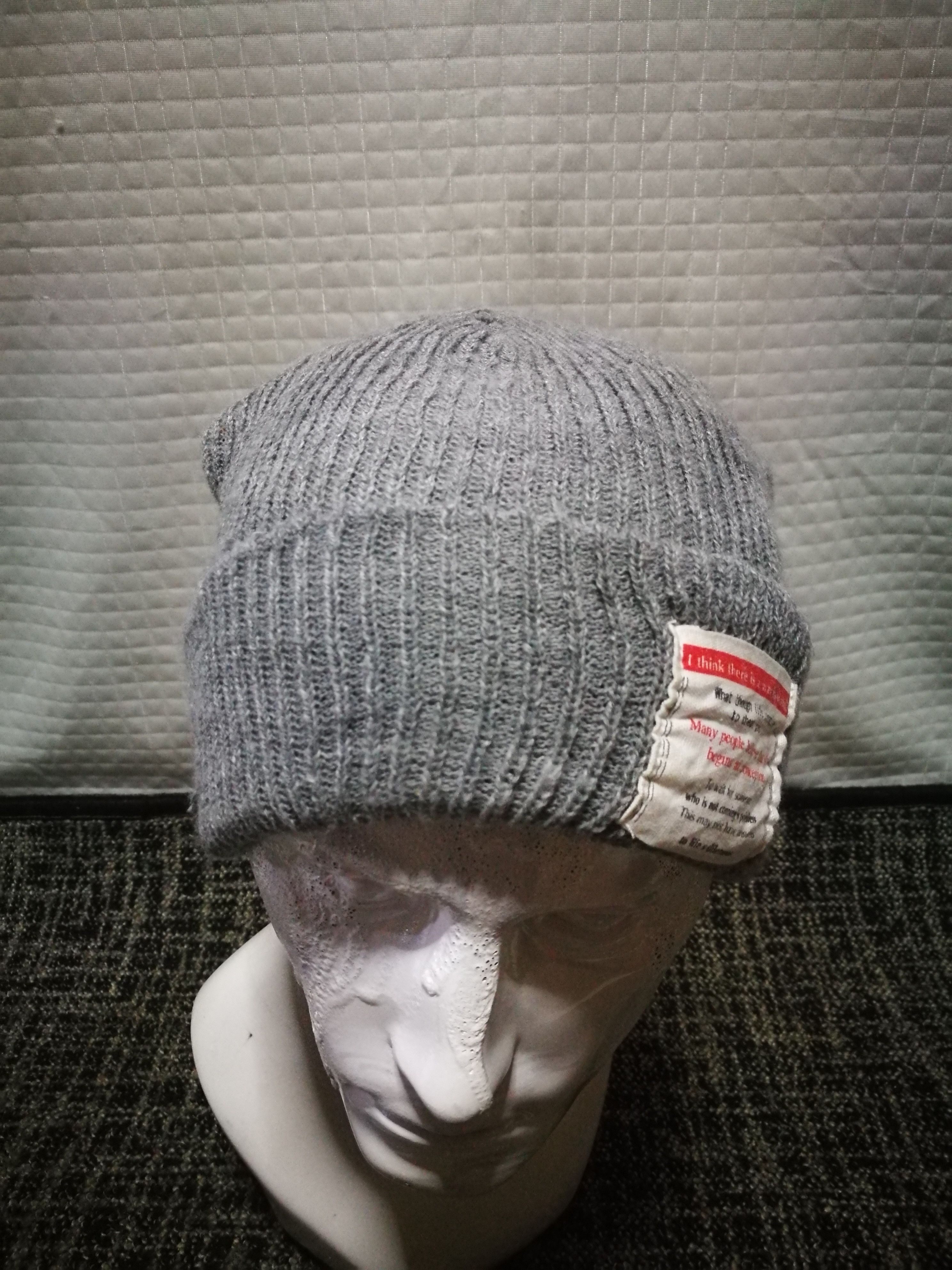 Japanese Brand Aszakka Beanie Hat Size ONE SIZE - 1 Thumbnail