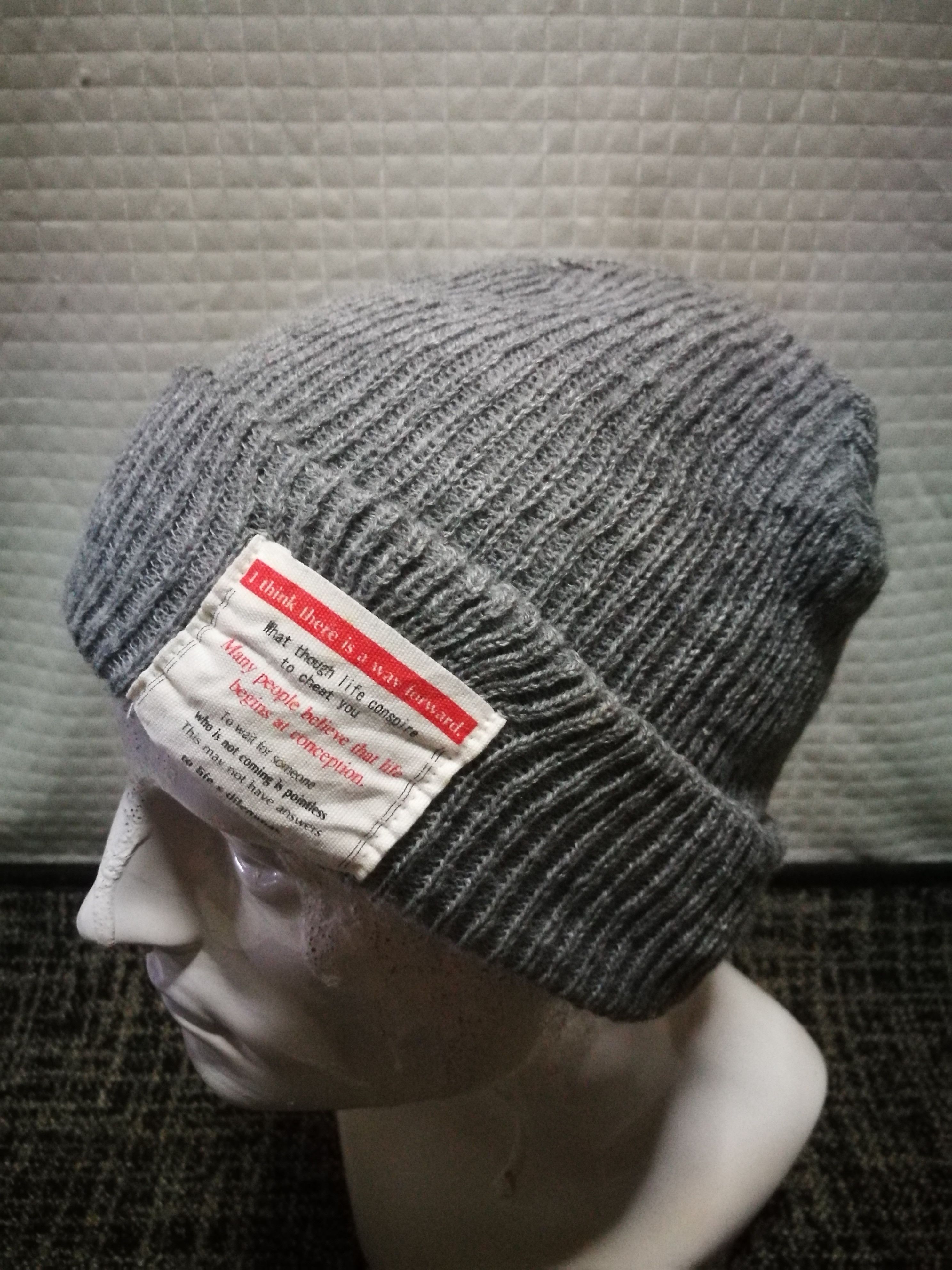Japanese Brand Aszakka Beanie Hat Size ONE SIZE - 4 Thumbnail