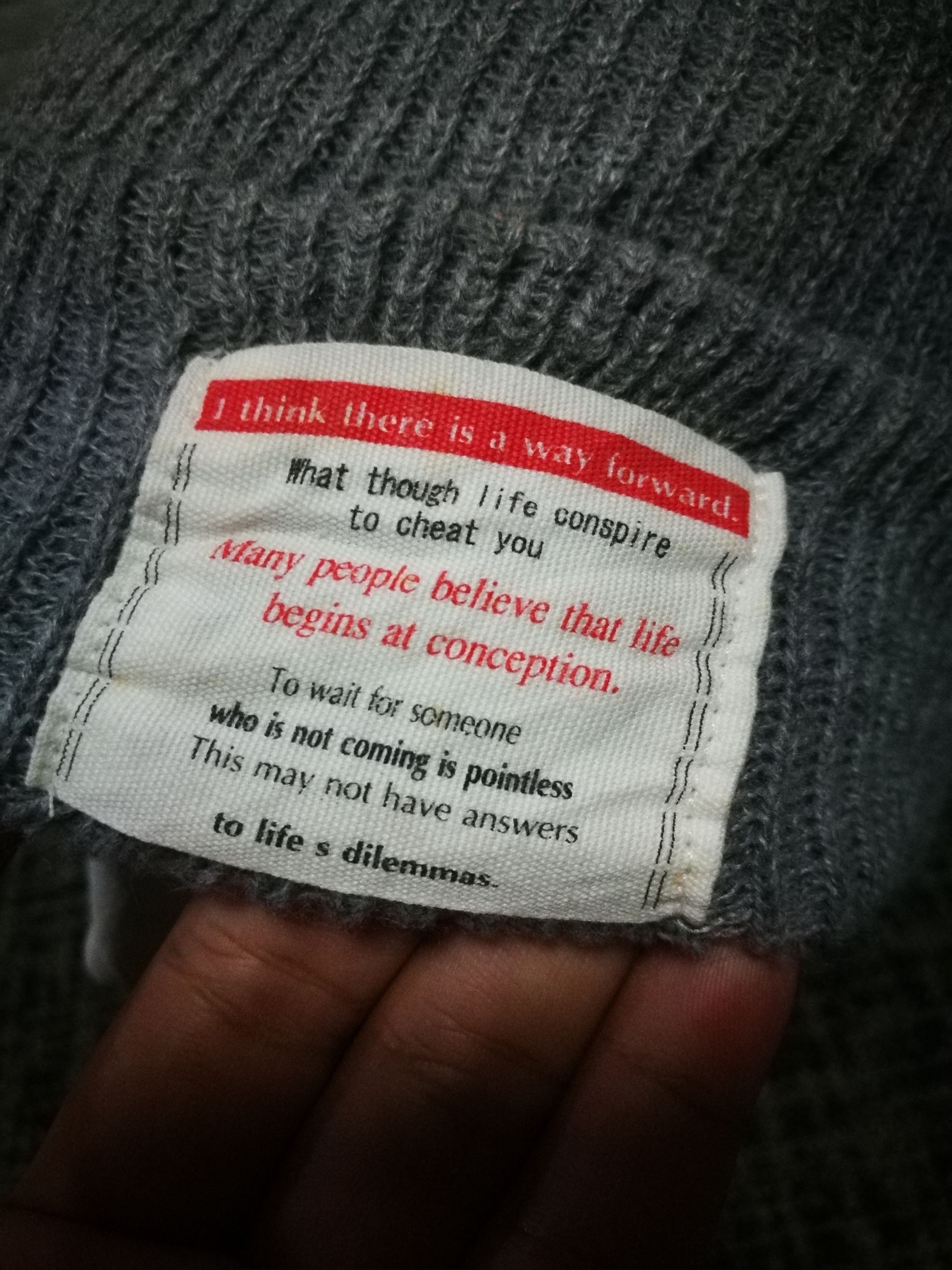 Japanese Brand Aszakka Beanie Hat Size ONE SIZE - 3 Thumbnail