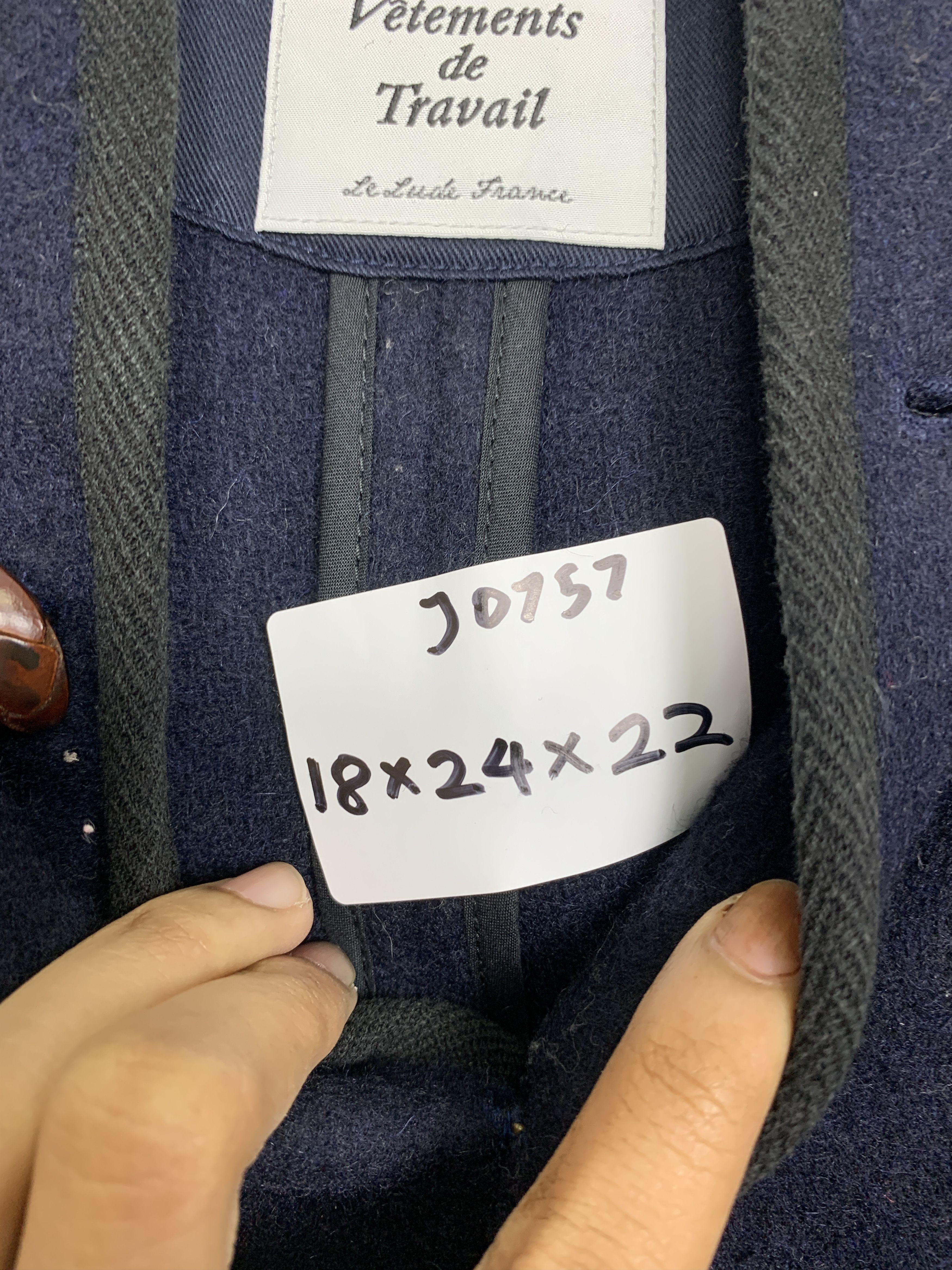 Danton Vintage DANTON VETEMENTS de TRAVAIL Wool Jackets J0757 Size US S / EU 44-46 / 1 - 20 Thumbnail