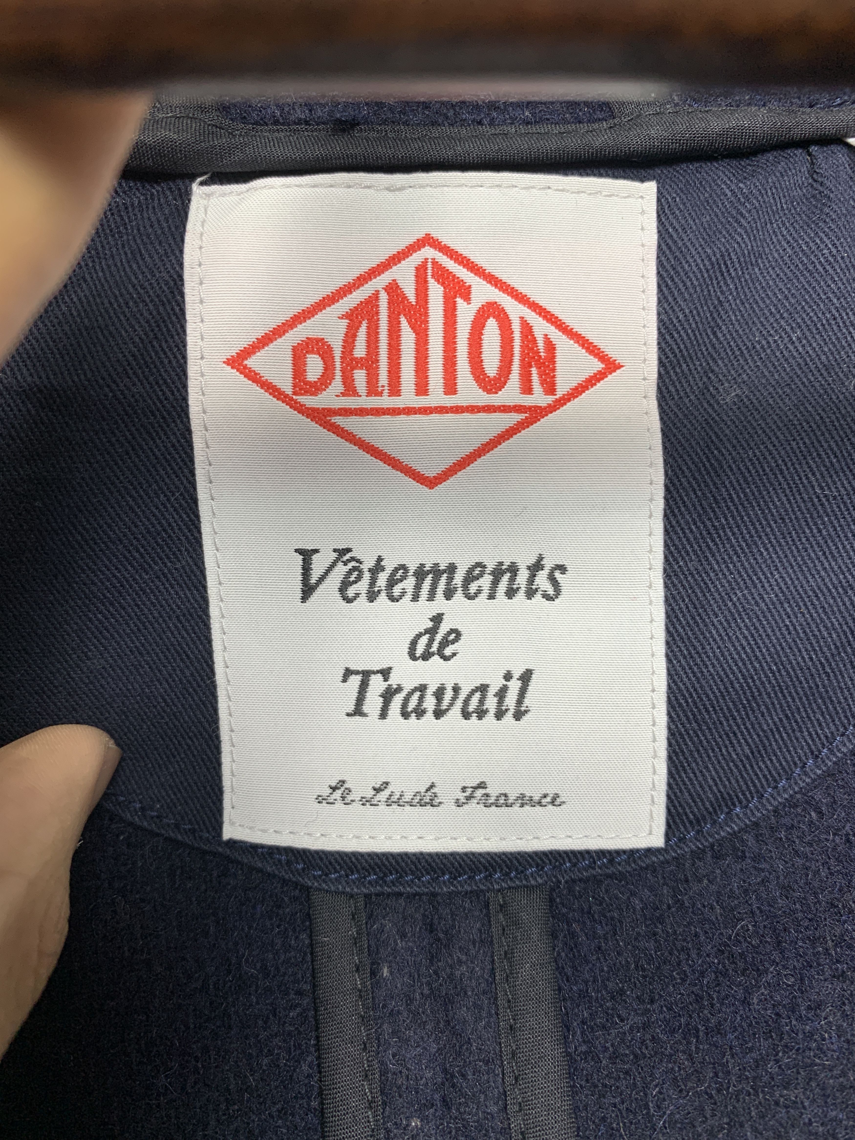Danton Vintage DANTON VETEMENTS de TRAVAIL Wool Jackets J0757 Size US S / EU 44-46 / 1 - 9 Thumbnail