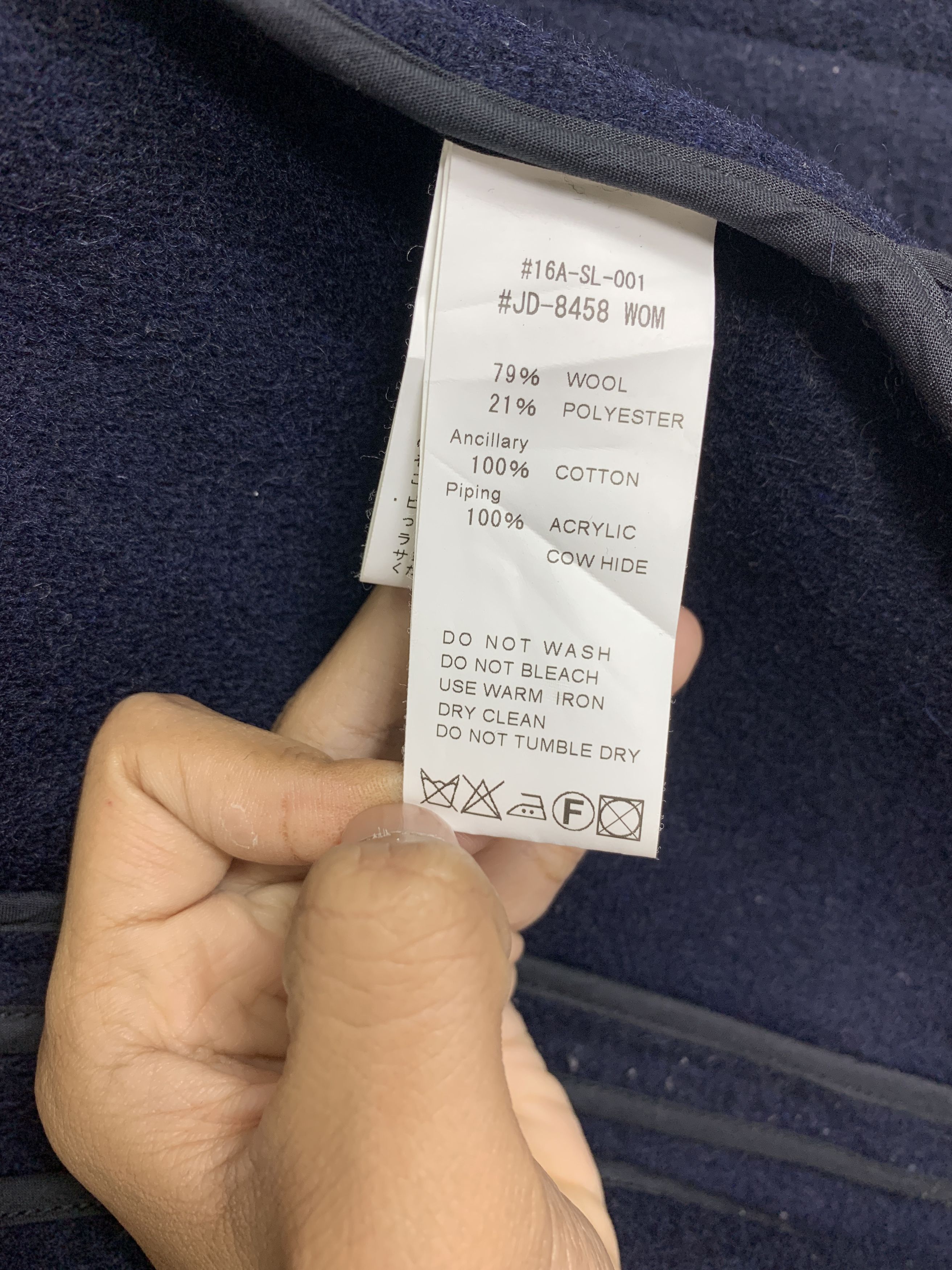 Danton Vintage DANTON VETEMENTS de TRAVAIL Wool Jackets J0757 Size US S / EU 44-46 / 1 - 16 Thumbnail