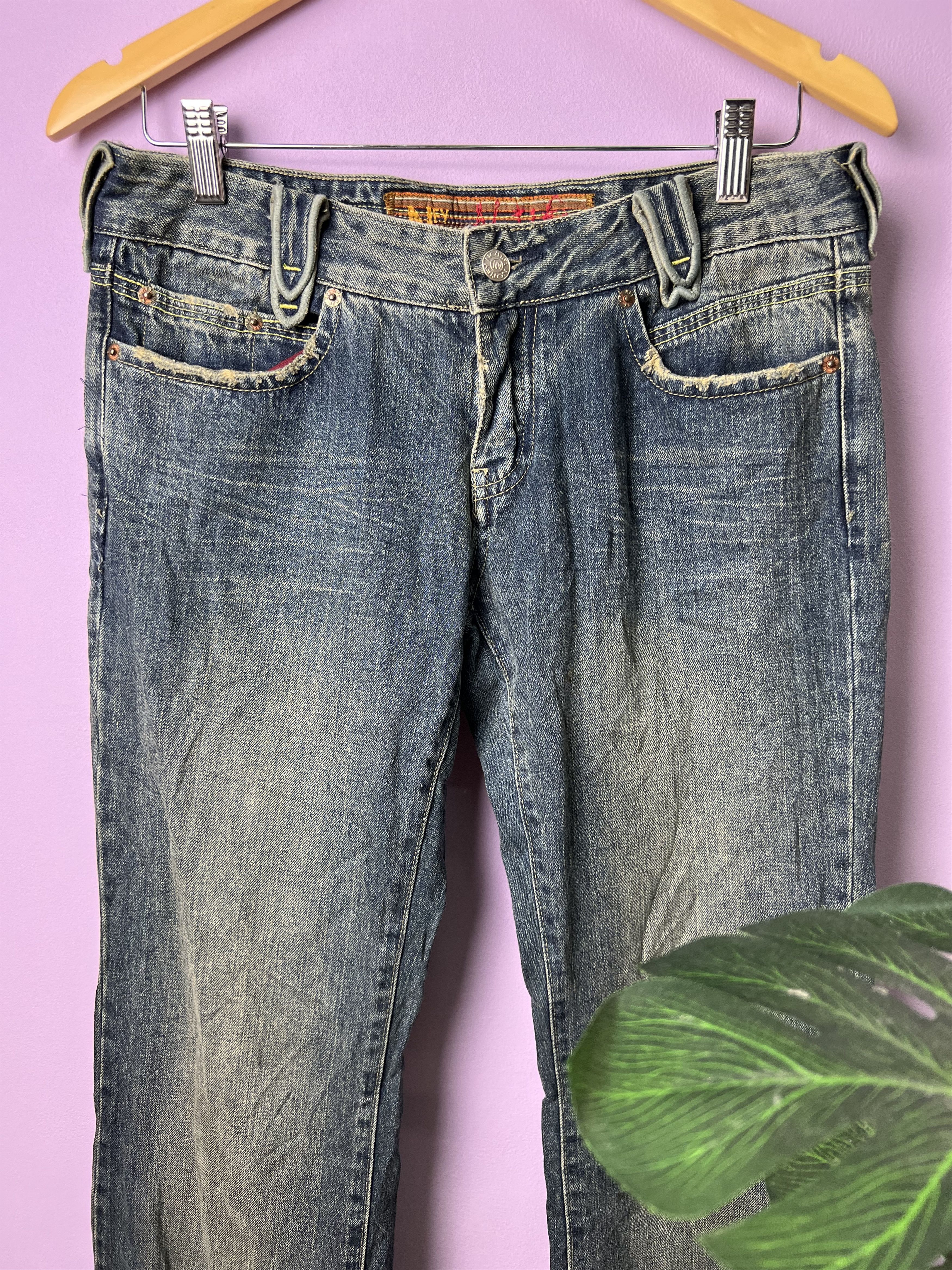 Other 🔥Vintage Notify Distressed Denim Size 31" - 4 Thumbnail
