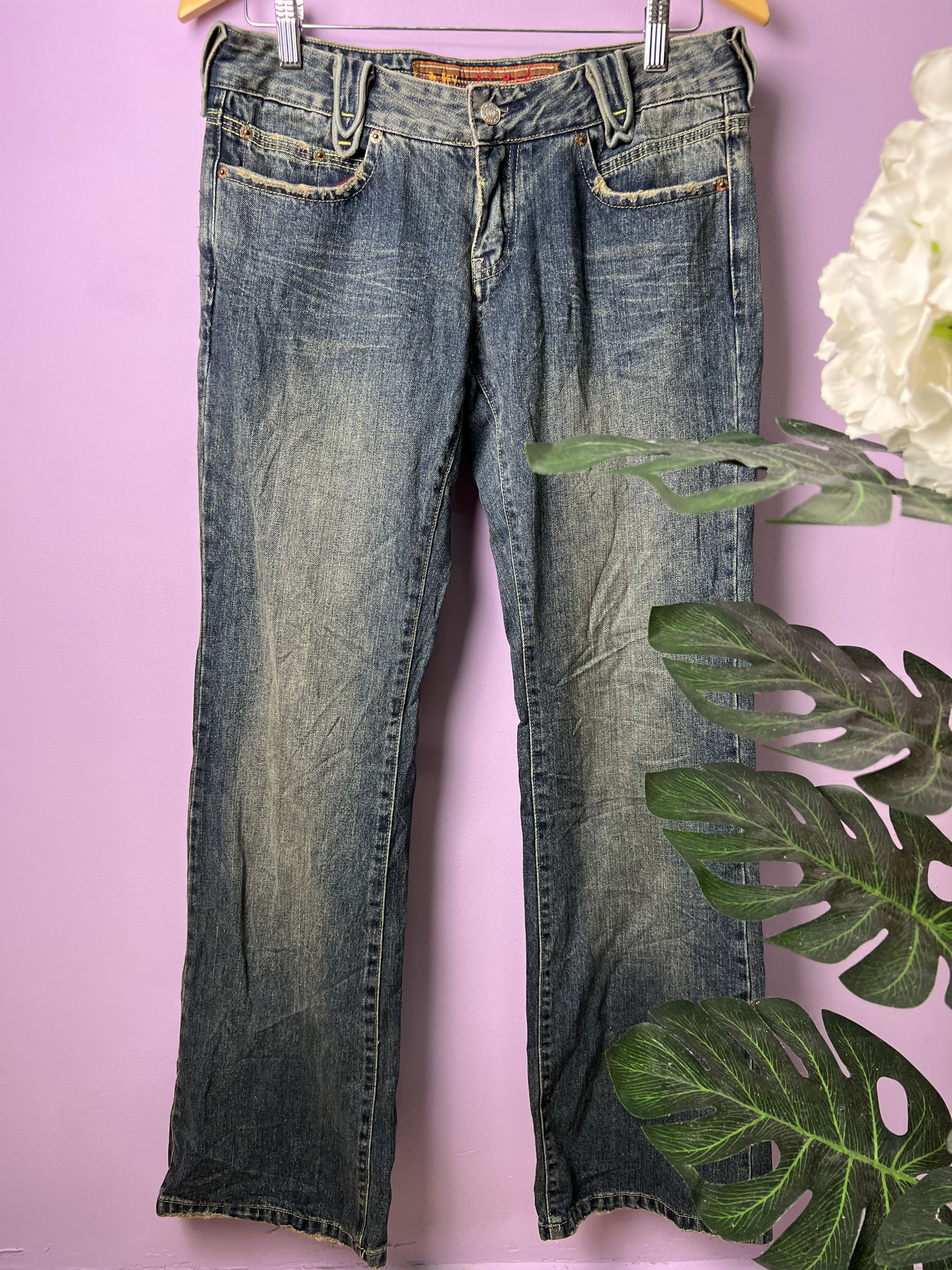 Other 🔥Vintage Notify Distressed Denim Size 31" - 2 Thumbnail